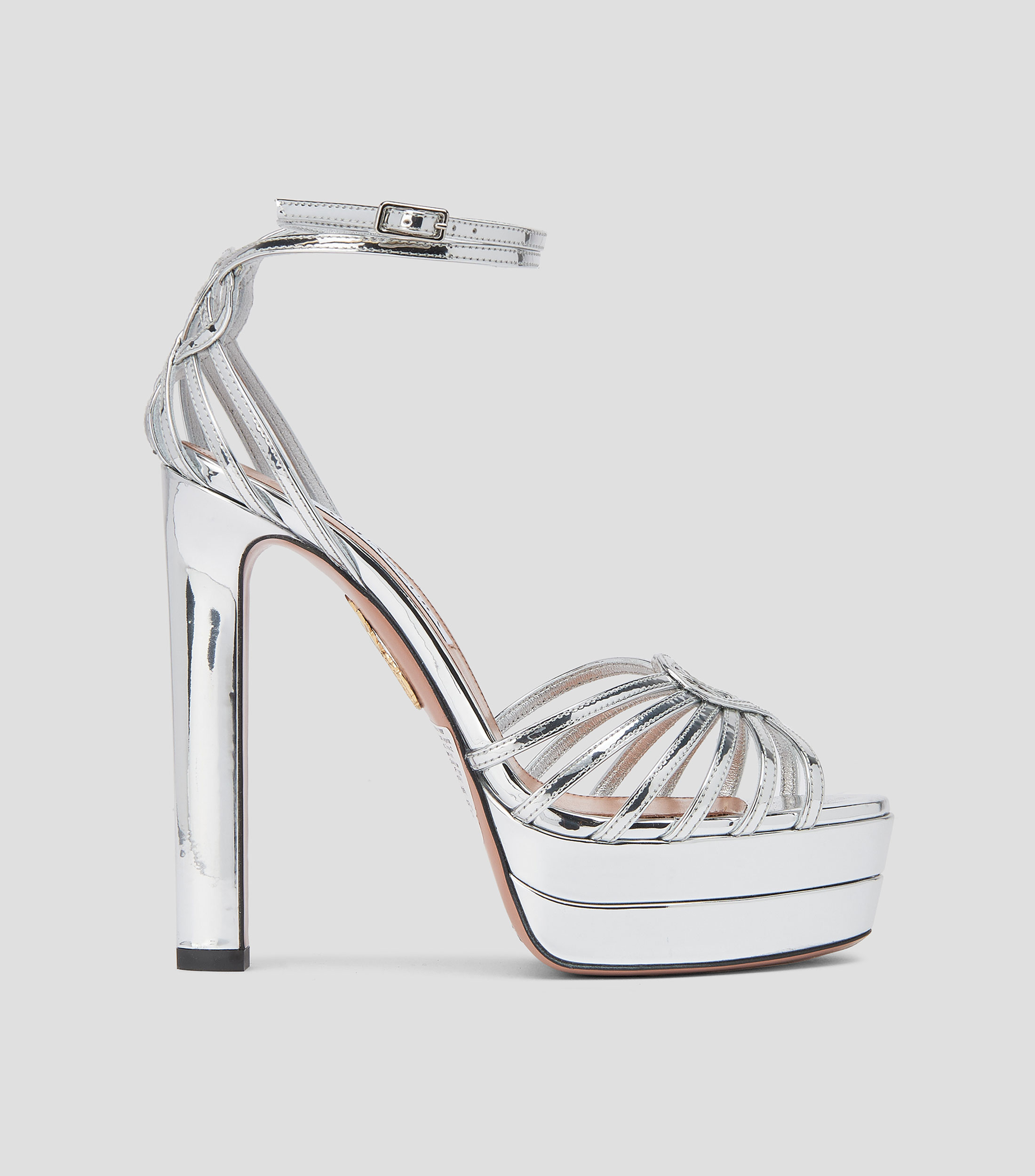 Sandalias con tacón alto delgado y plataforma Sweetheart Mujer