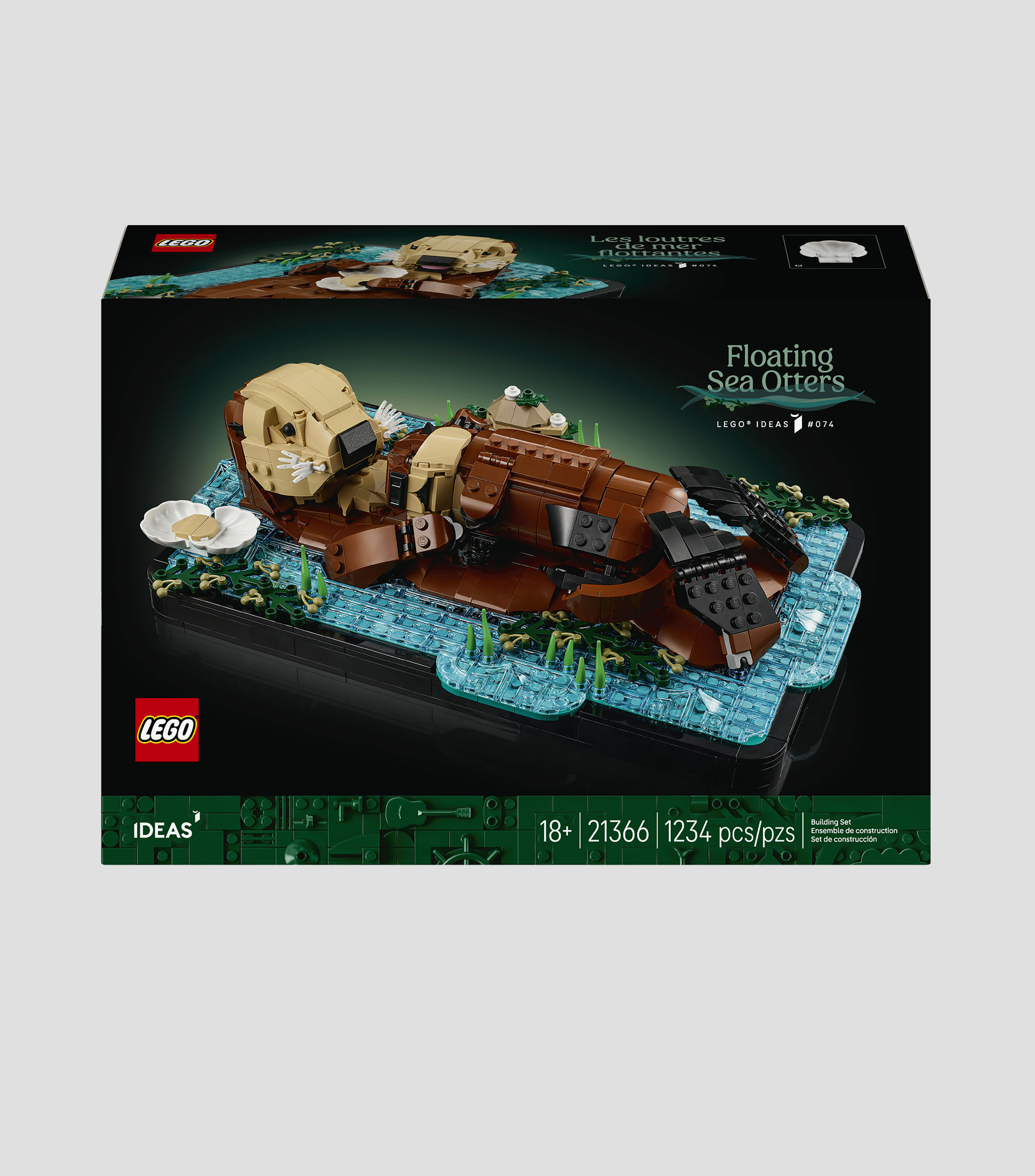Lego Ideas Nutrias de Mar a Flote