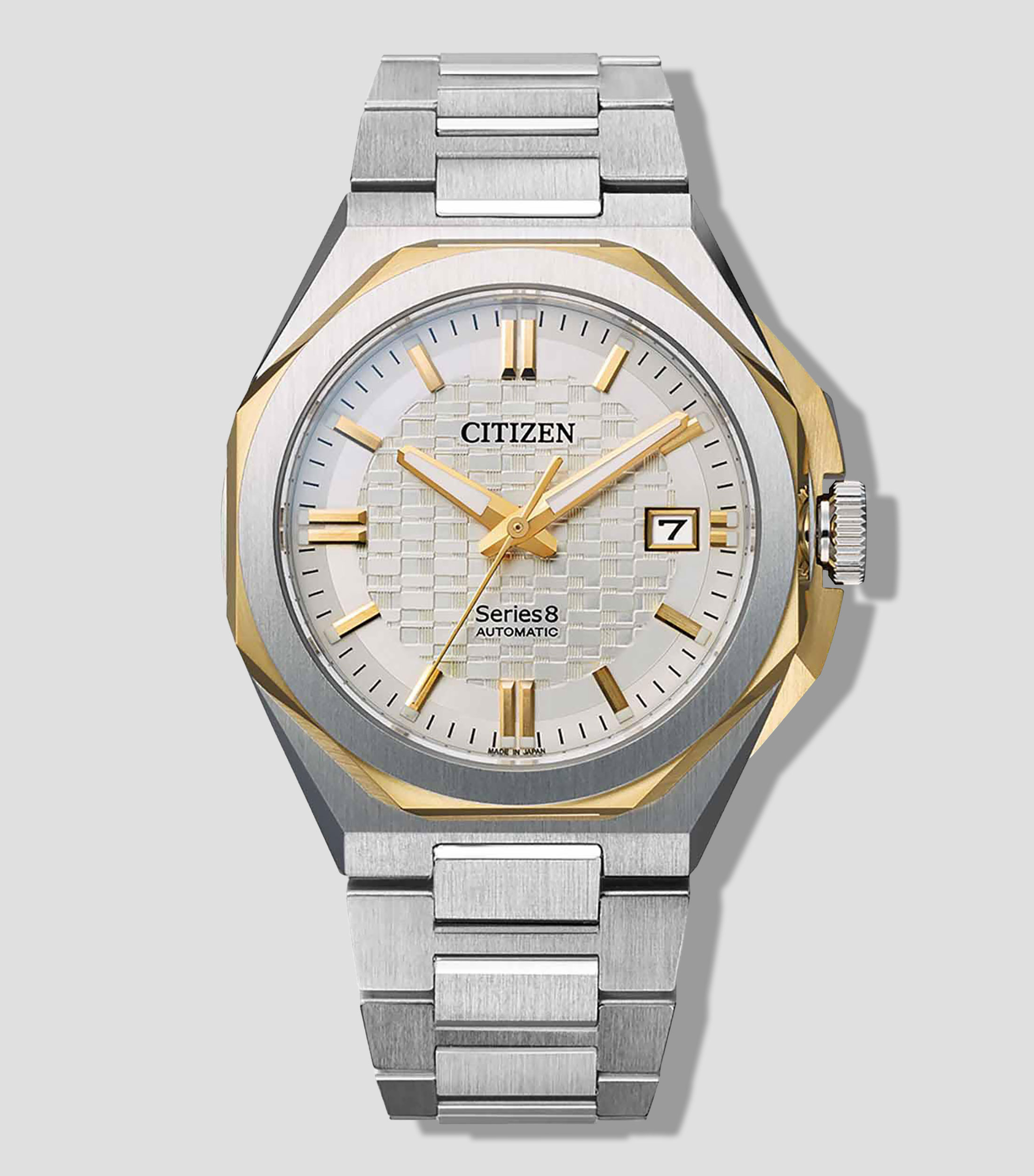 Reloj para Hombre Series 8 De vestir Plateado, Dorado