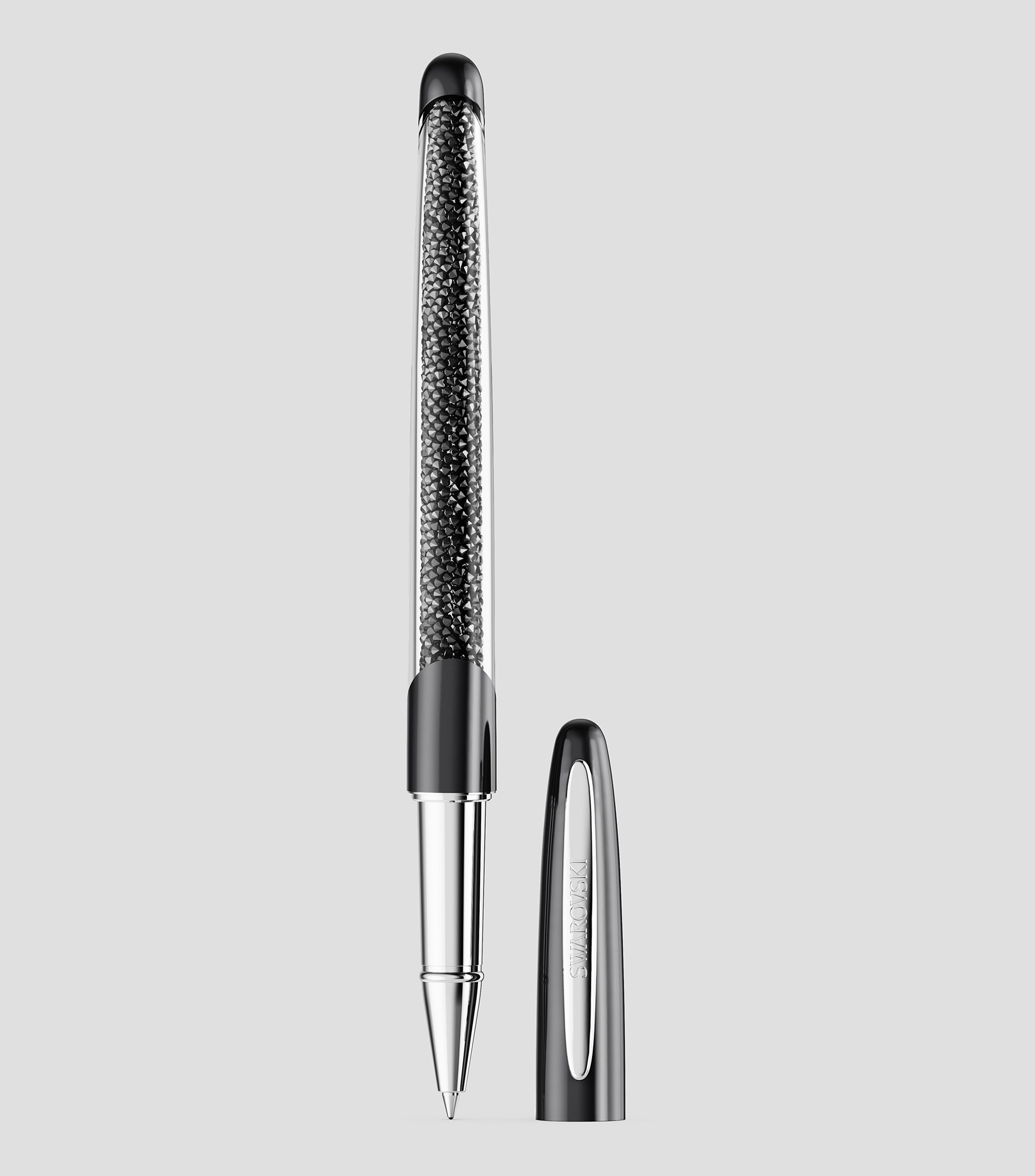 PLUMS SWAROVSKI CRYSTALLINE RB JET