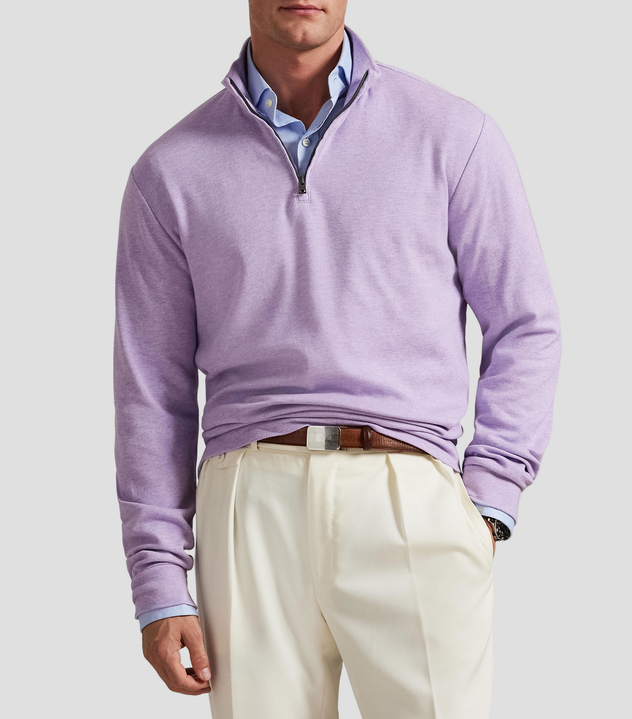 Suéter cuello alto Hombre