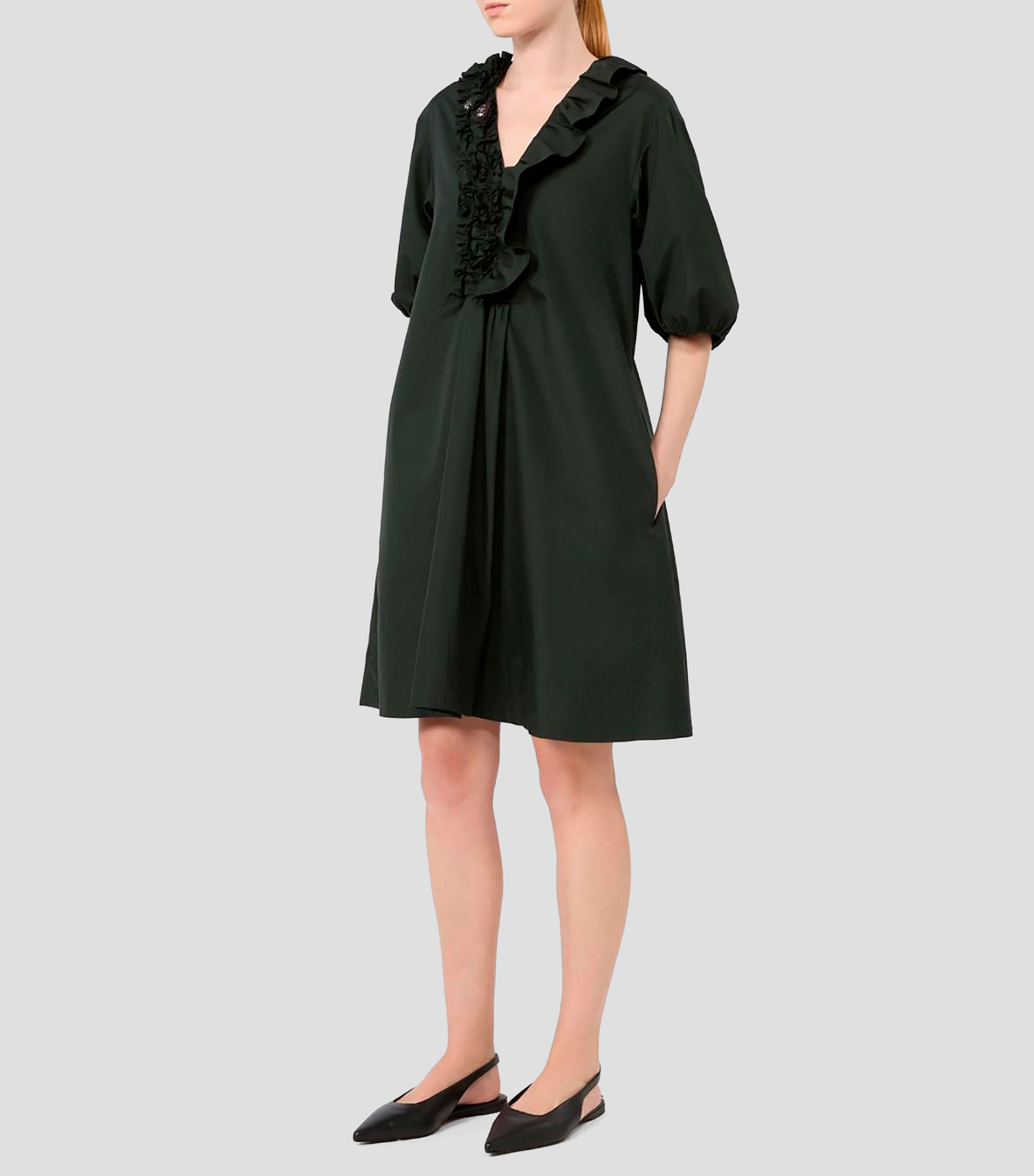 Vestido corto liso Fascino Mujer