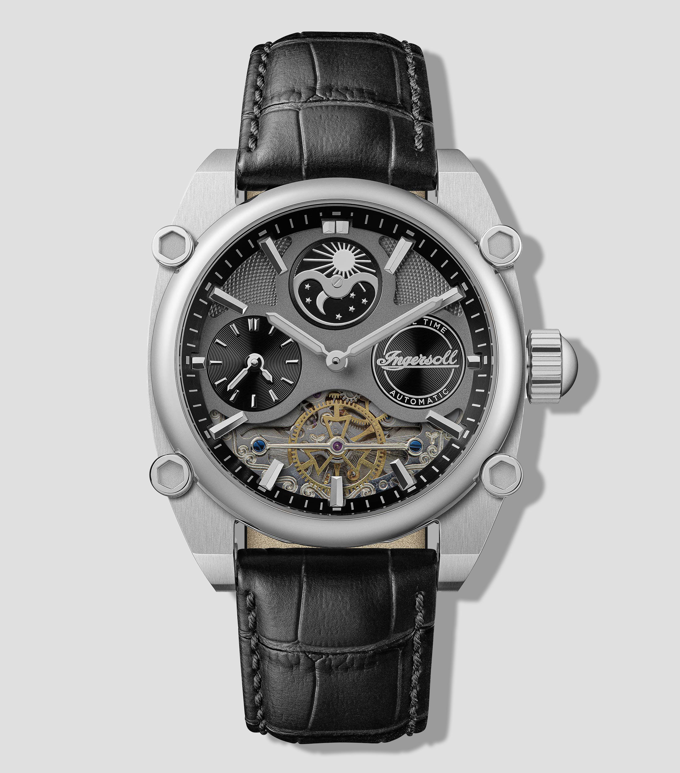 Reloj para hombre The Varsity Casual, Plateado