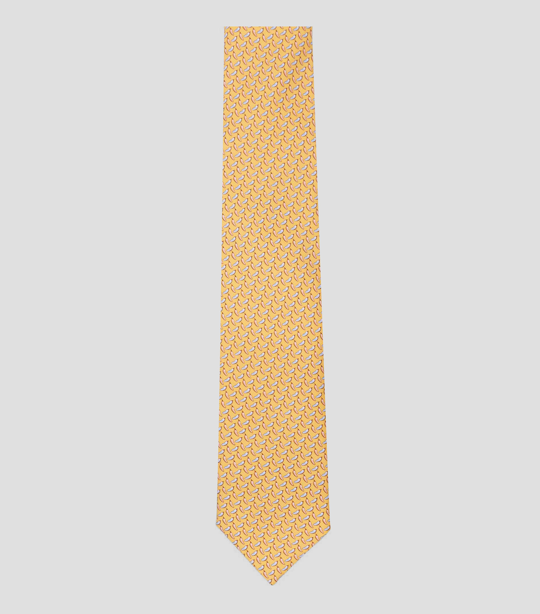 Corbata ancha estampada