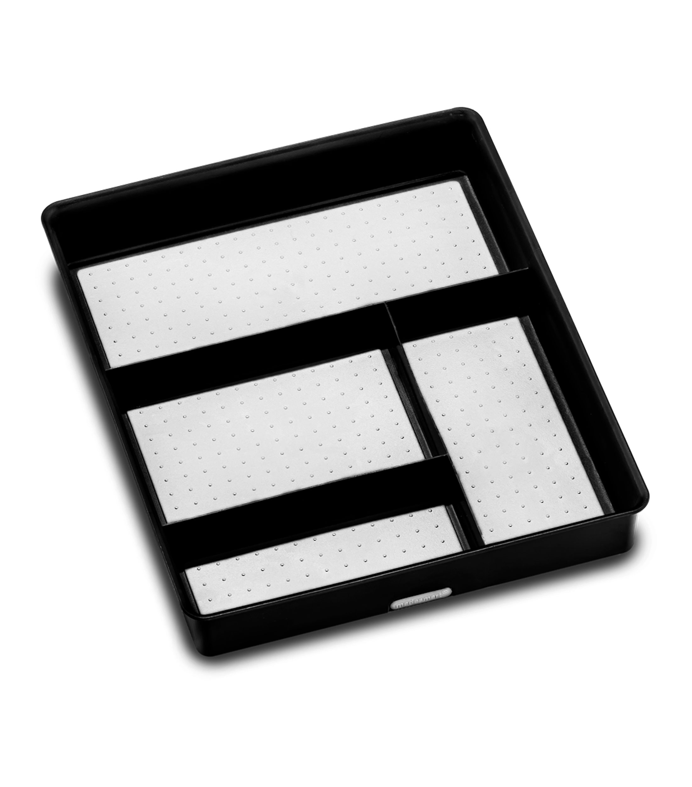 Organizador de cubiertos gris oscuro