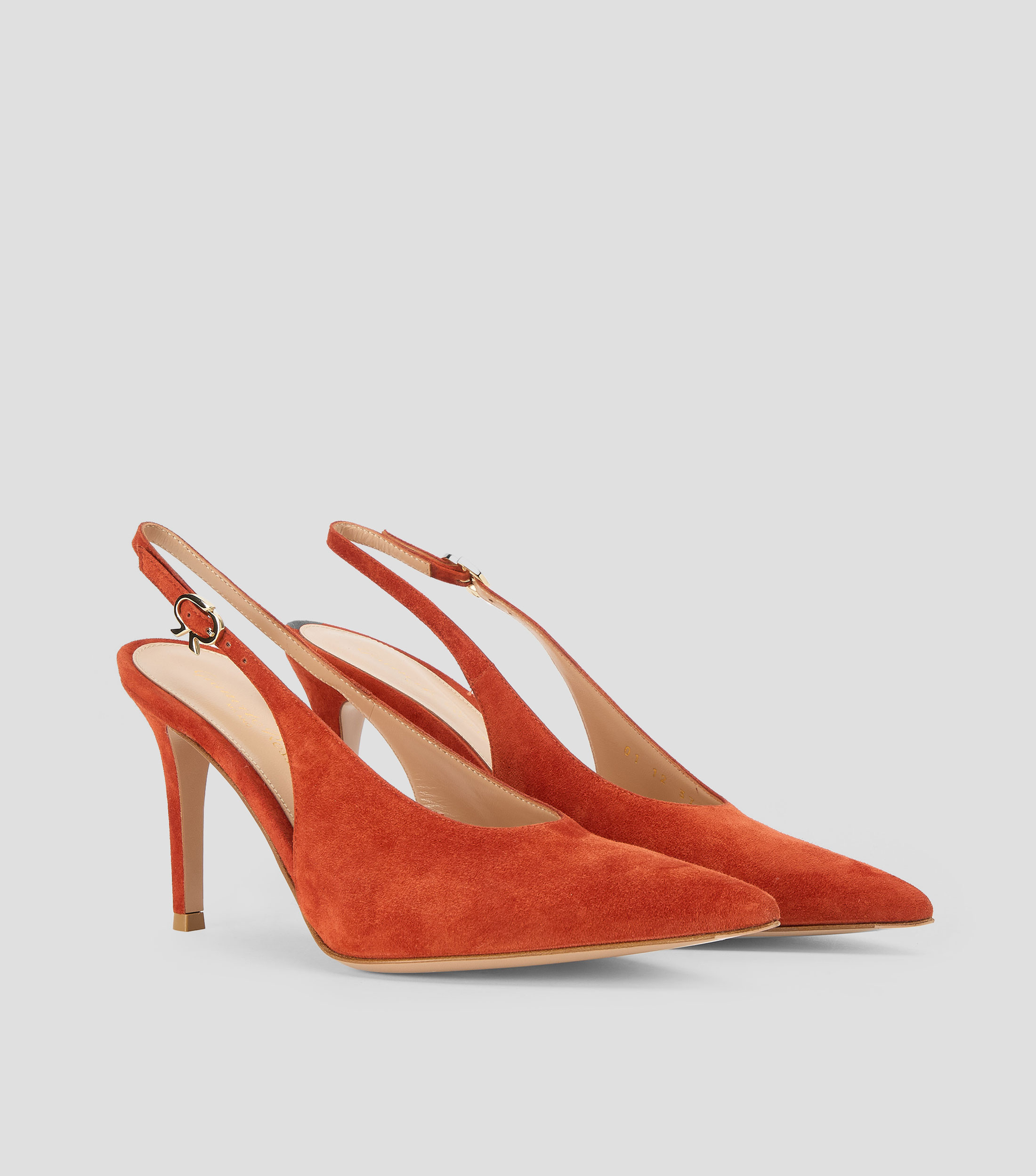 Zapatillas con tacón alto de aguja Mujer