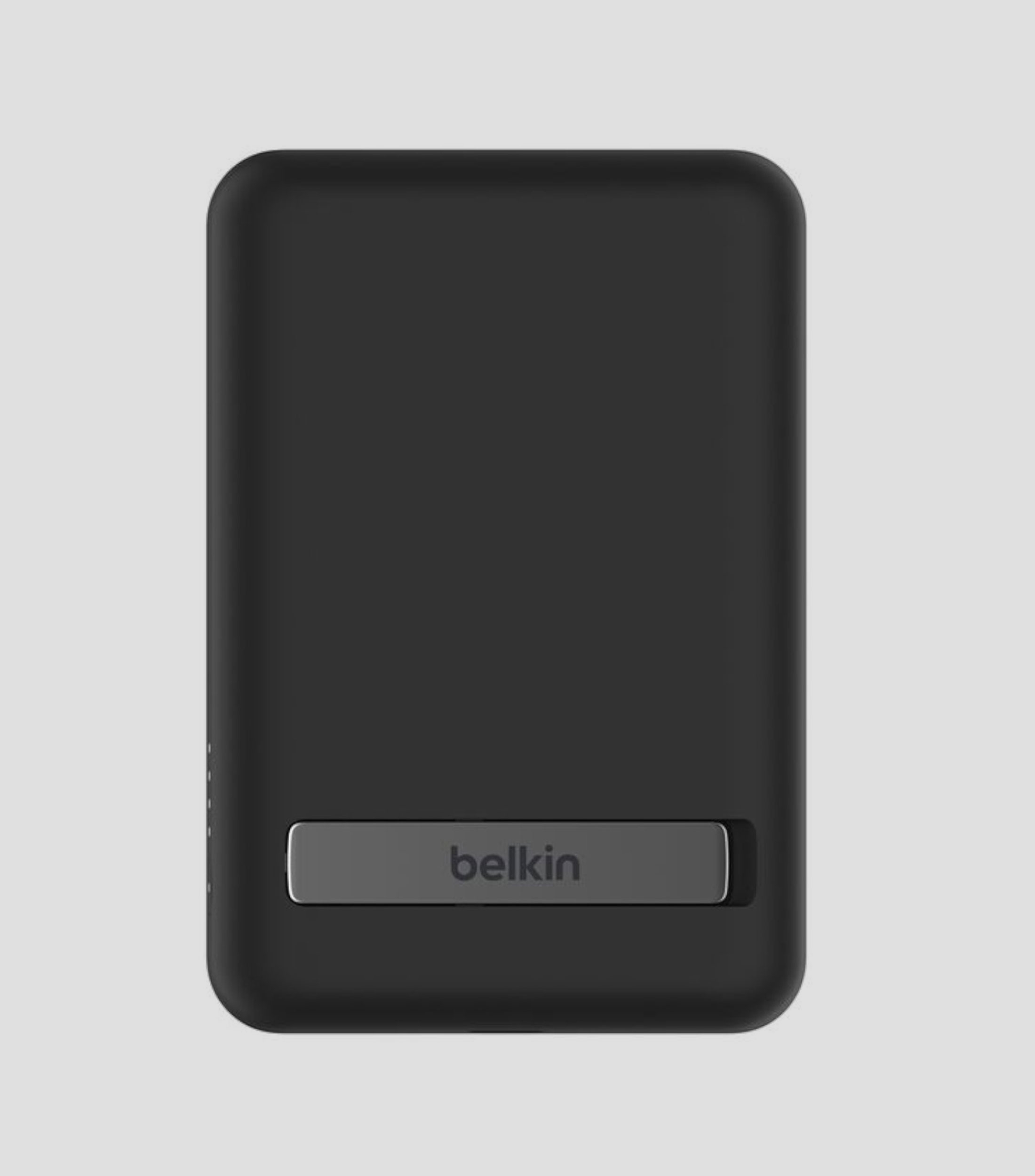Batería externa portátil Power Bank con Qi2 15W 5K negra