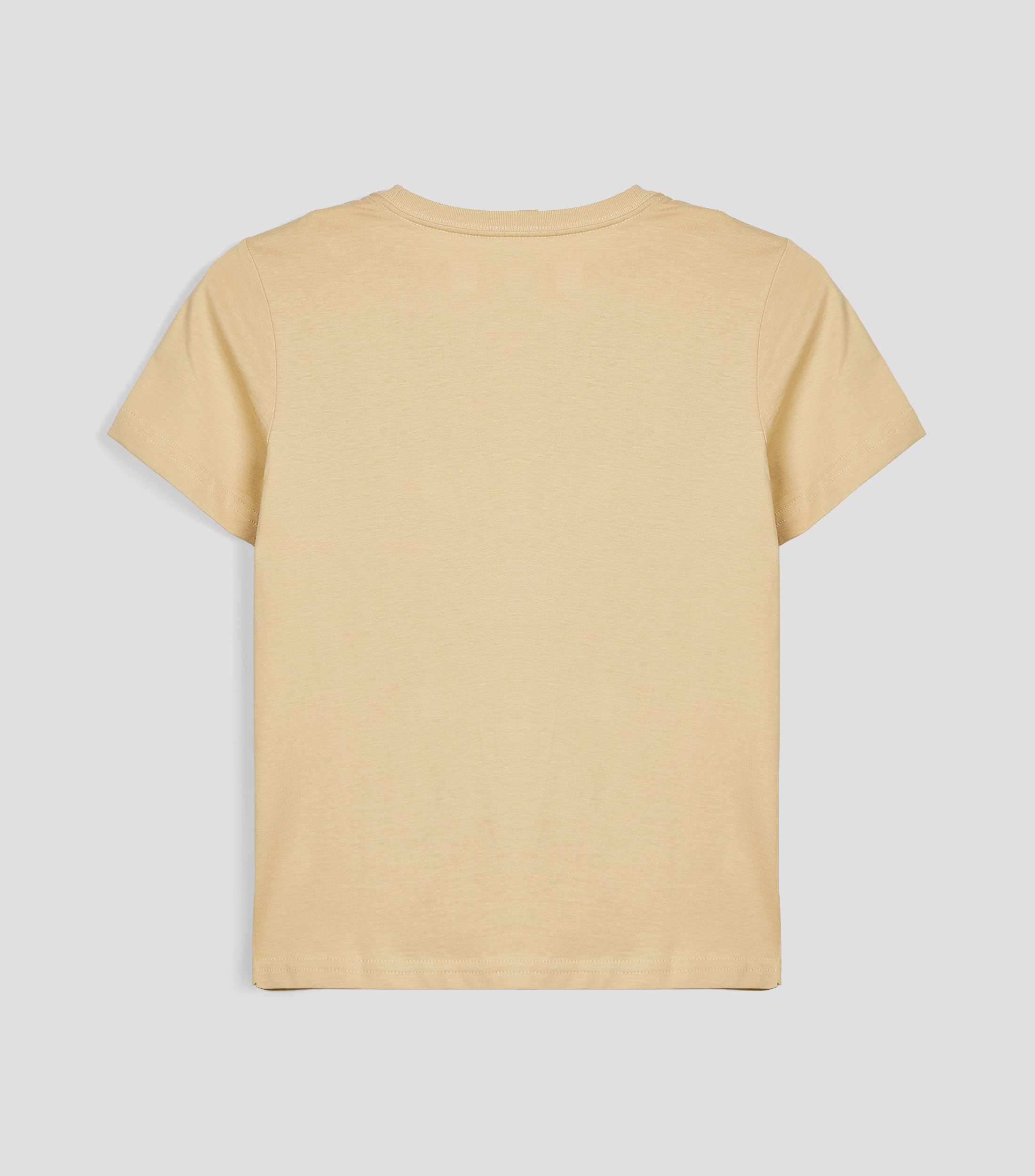 Playera cuello redondo manga corta estampada Niño