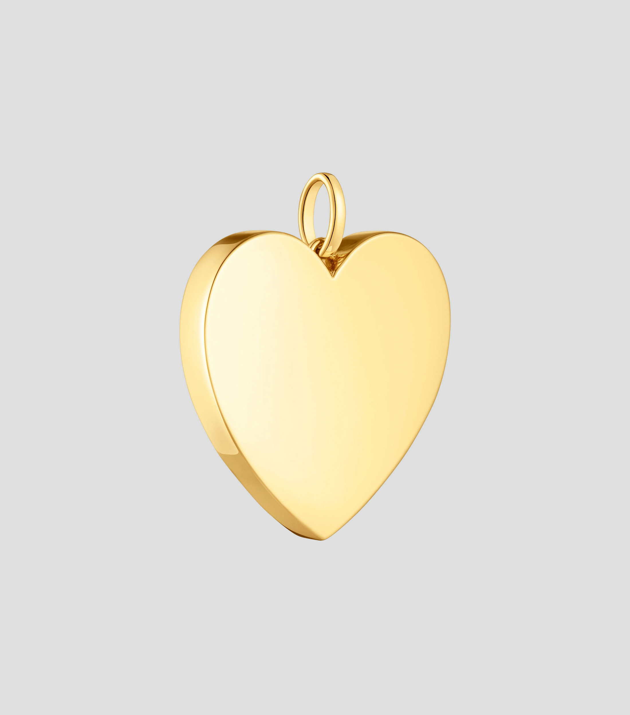 DIJE CORAZON BANO ORO