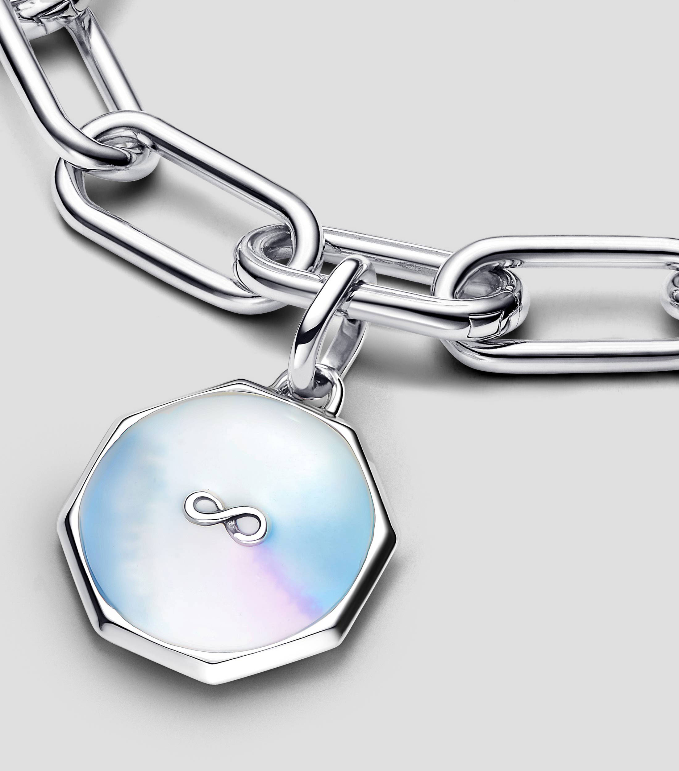 Charm Pandora ME Infinity Medallion en plata Mujer