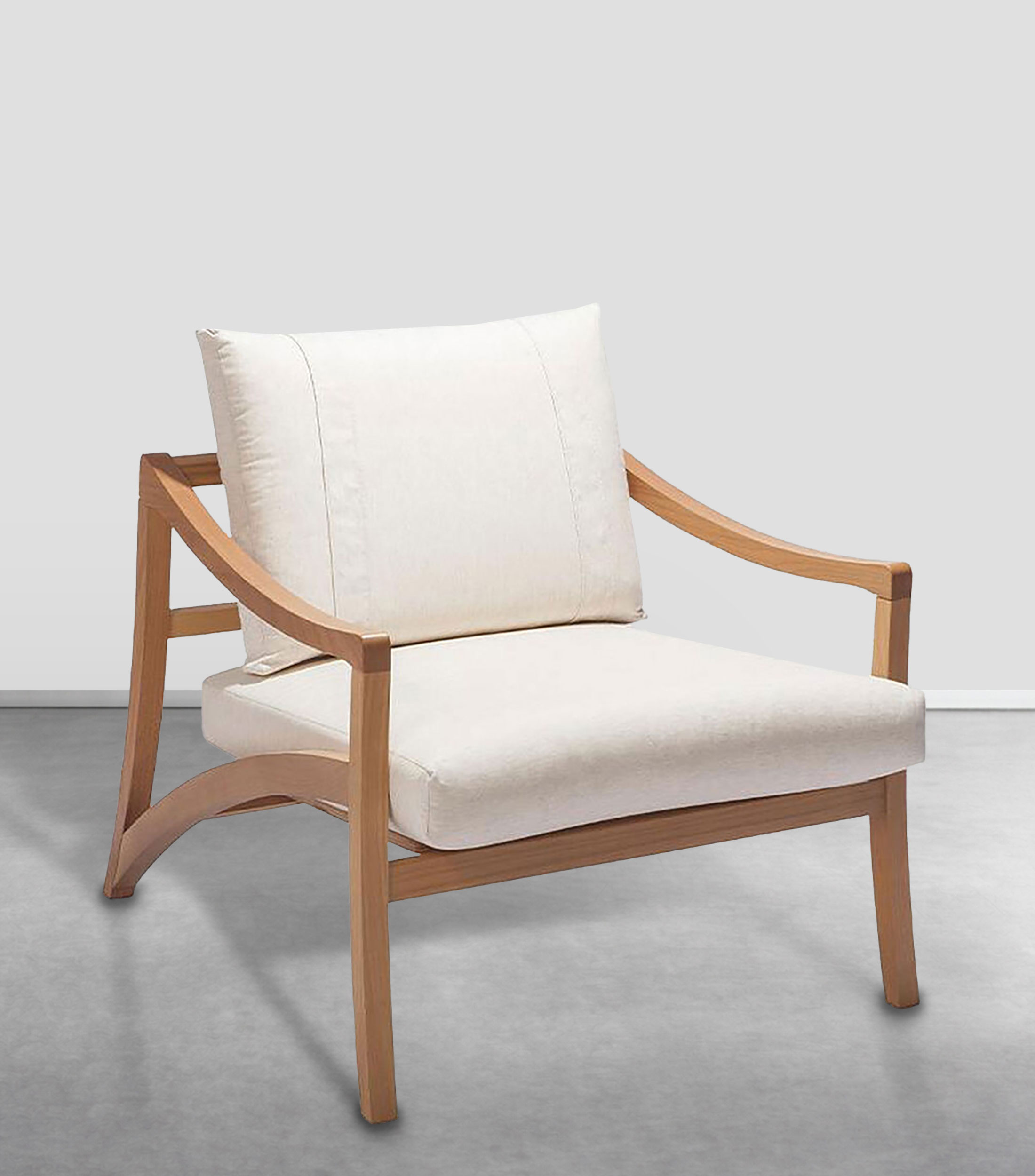 Sillón Assiria Natural en madera