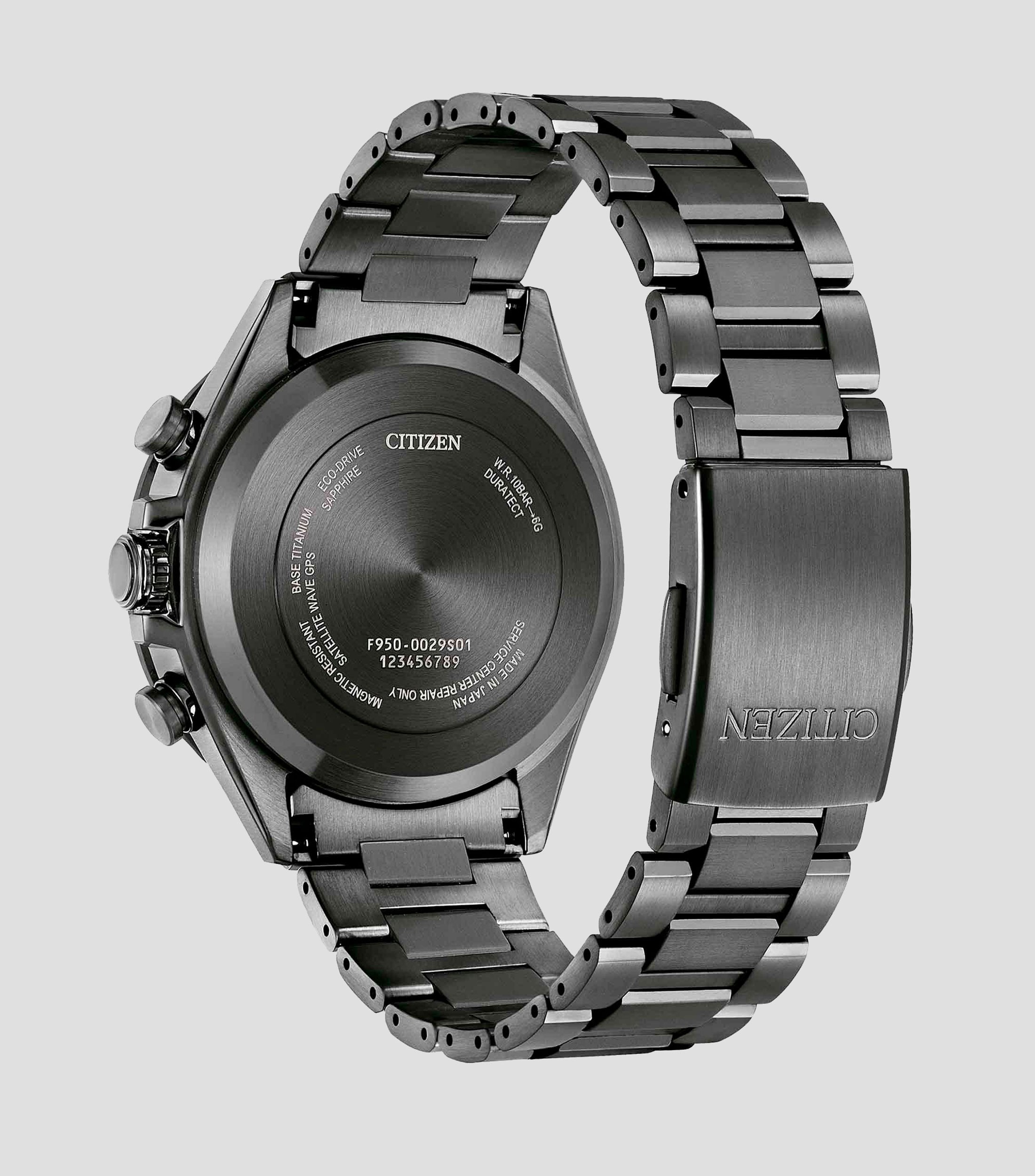 Reloj para Hombre ATTESA Timekeeping 62045 Edición Especial Negro