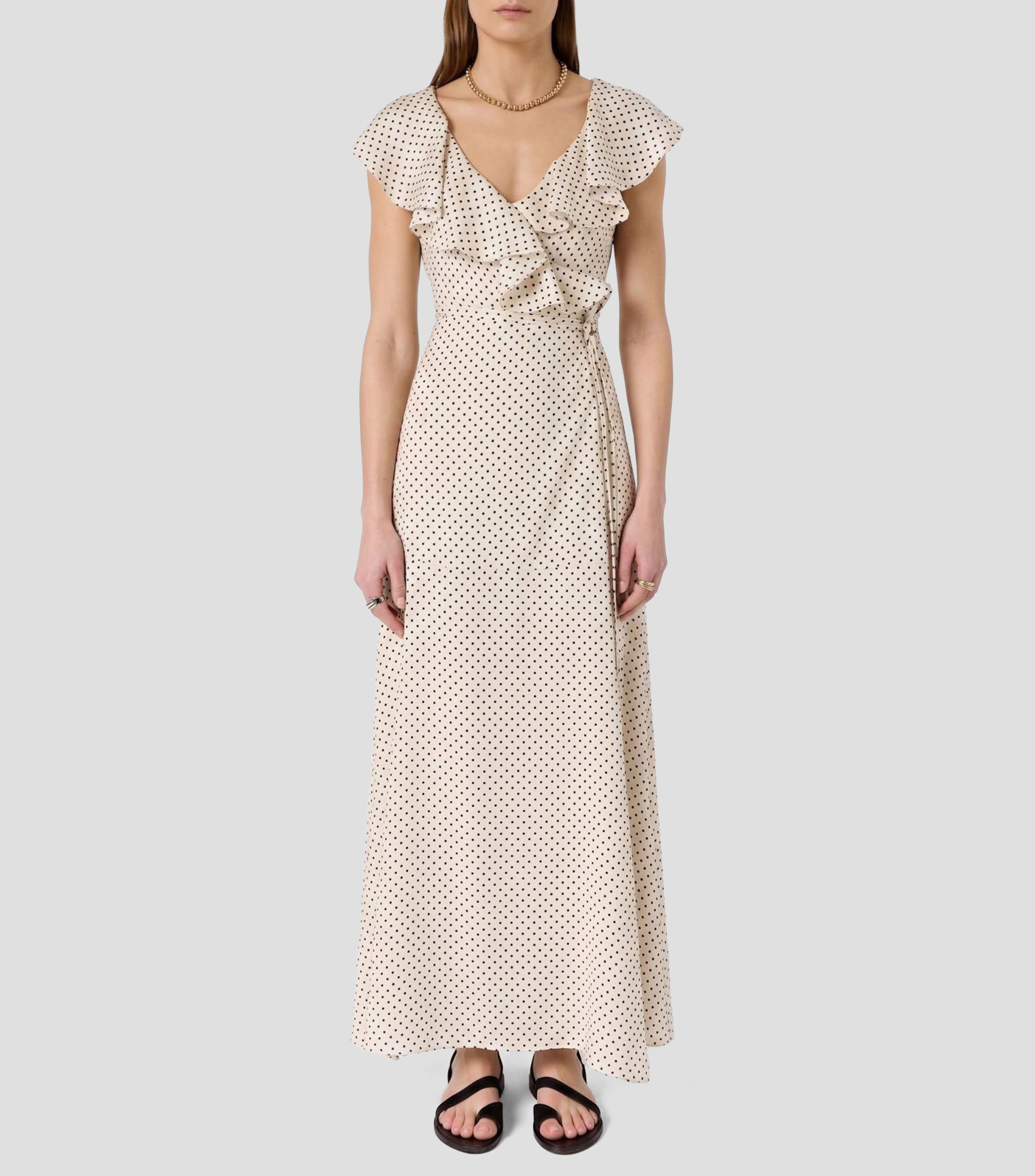 Vestido largo Polkadots Mujer