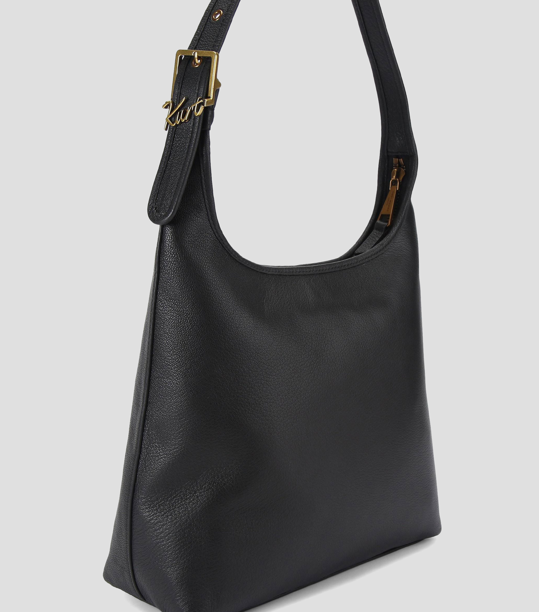 Bolsa shoulder en piel Large Kurt lisa Mujer