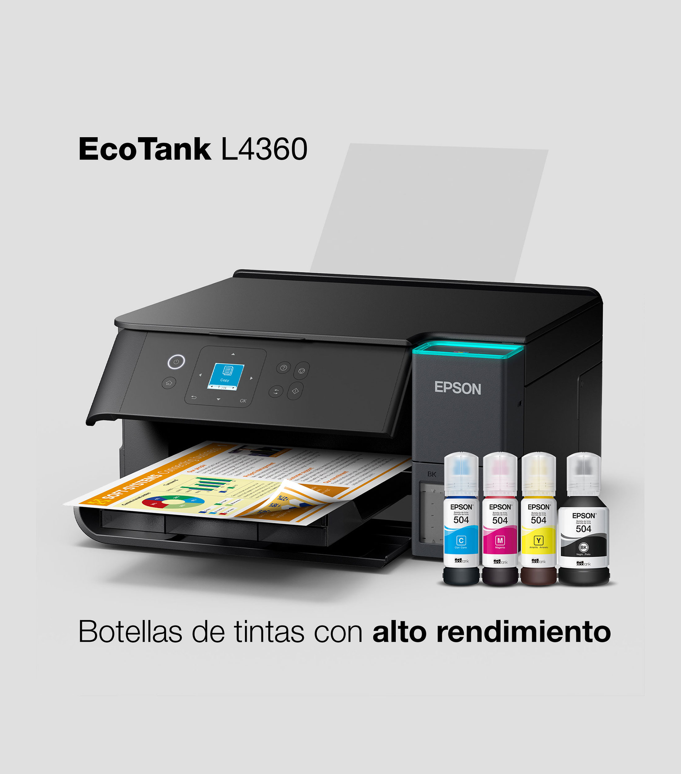 Impresora Multifuncional Ecotank L4360 a Color
