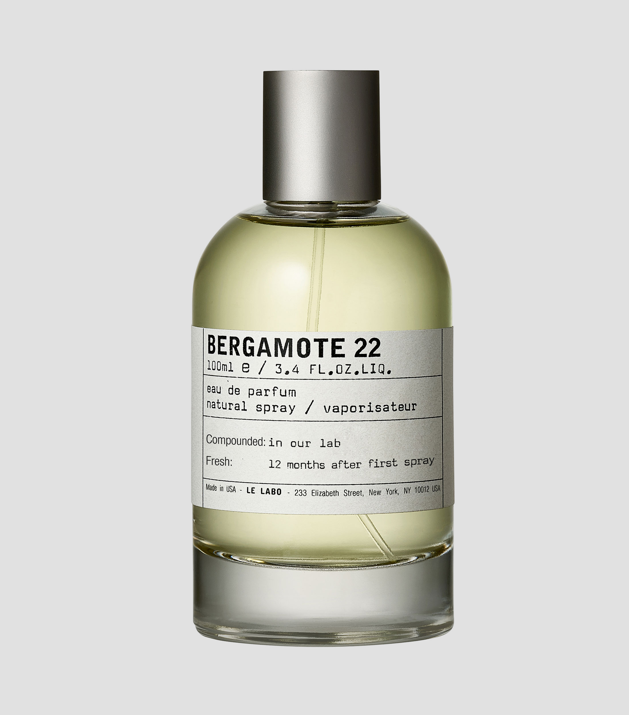 Perfume Bergamote 22 Eau de Parfum, 100 ml Unisex