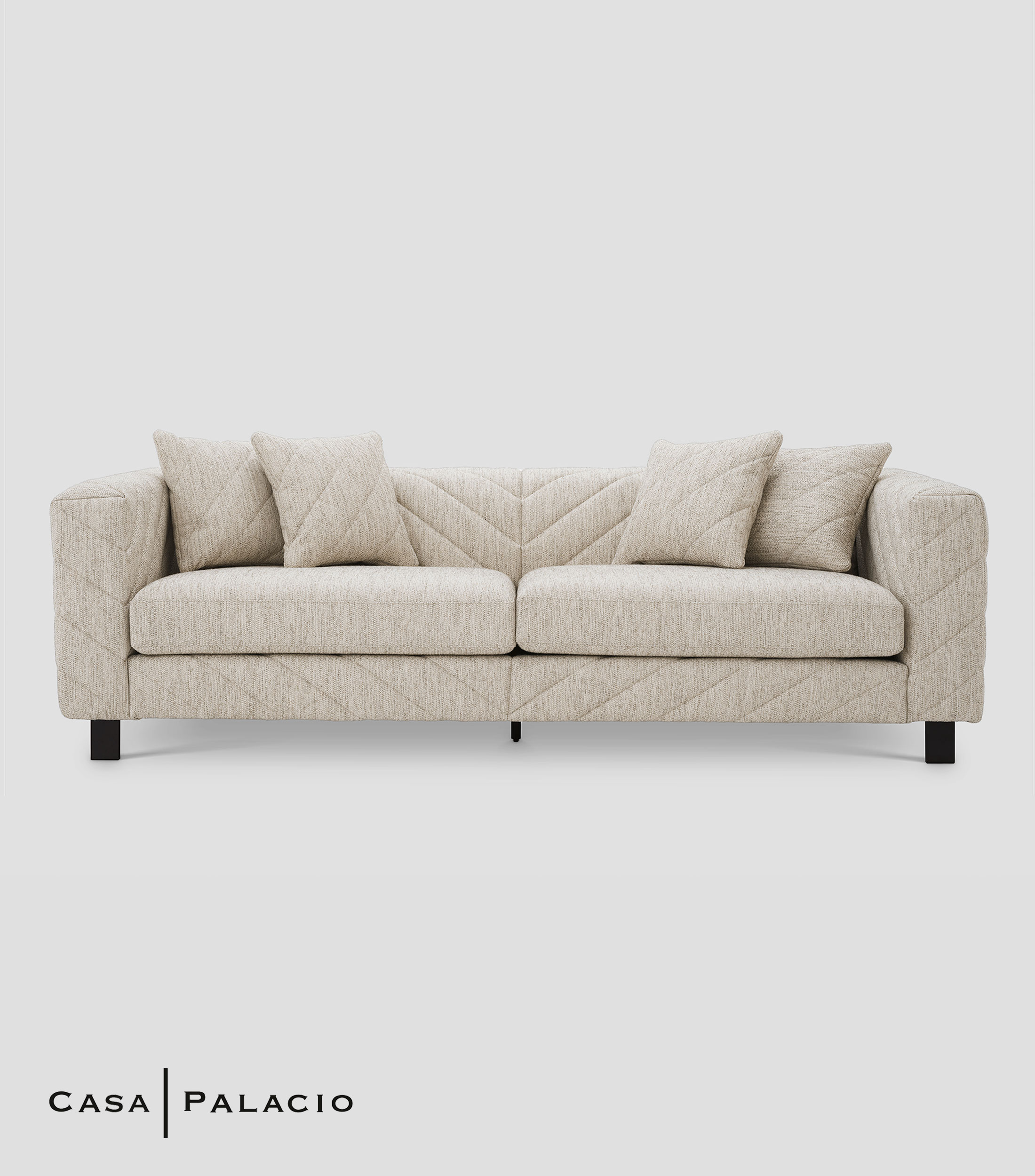 Sofa Avellino Splendor gris claro