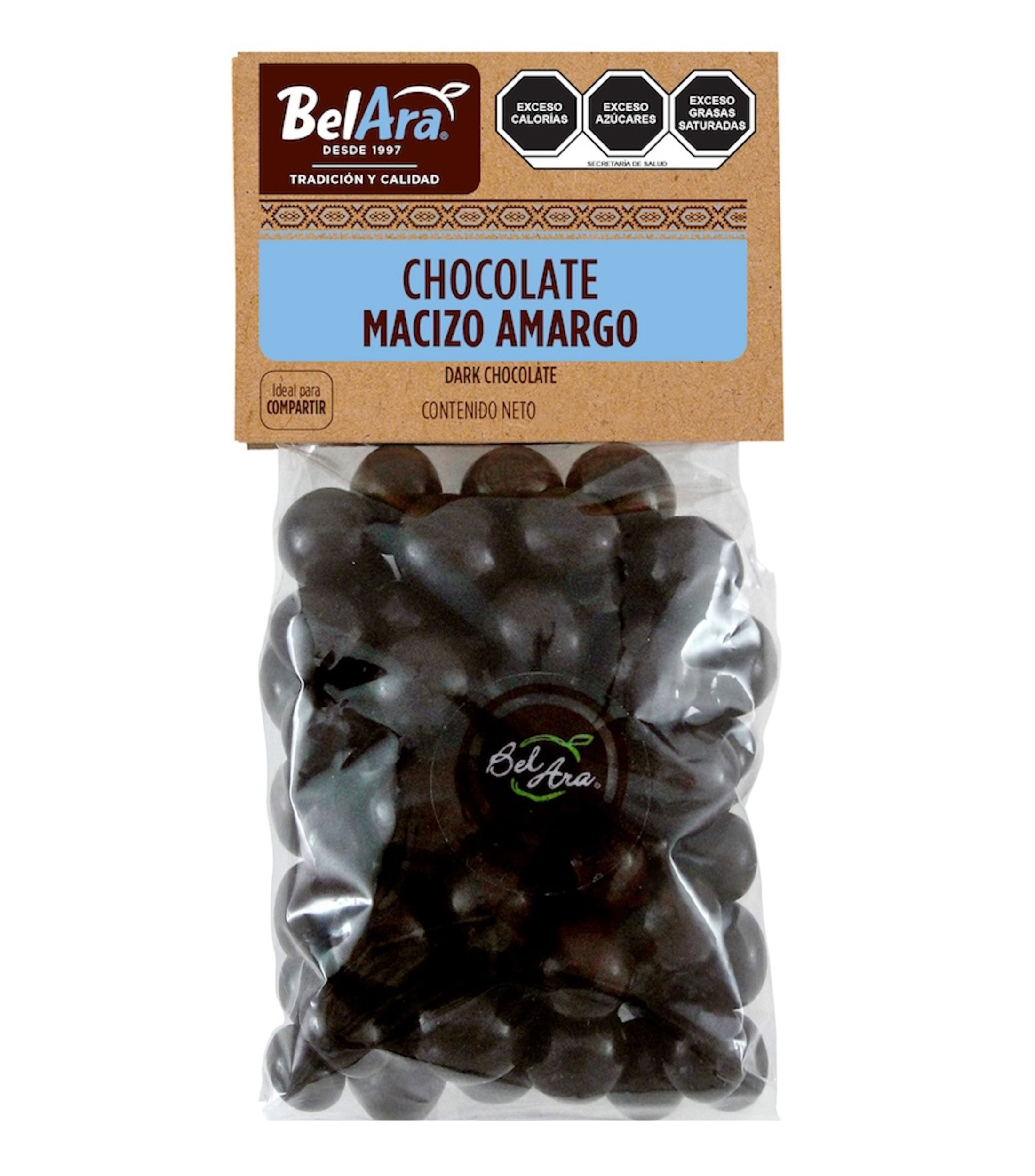 Chocolate Amargo Macizo, 250 g