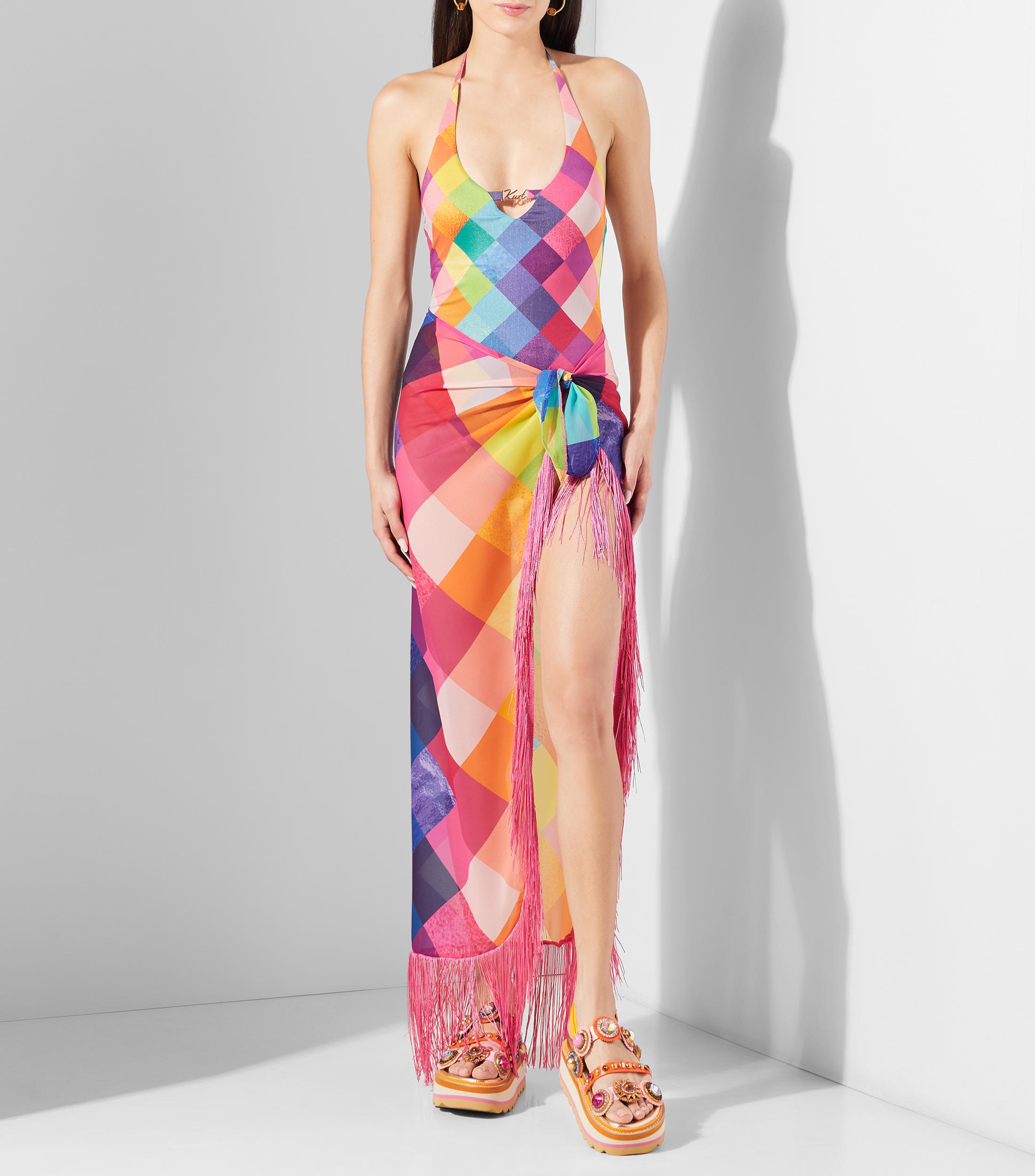 Traje de baño estampado Mujer