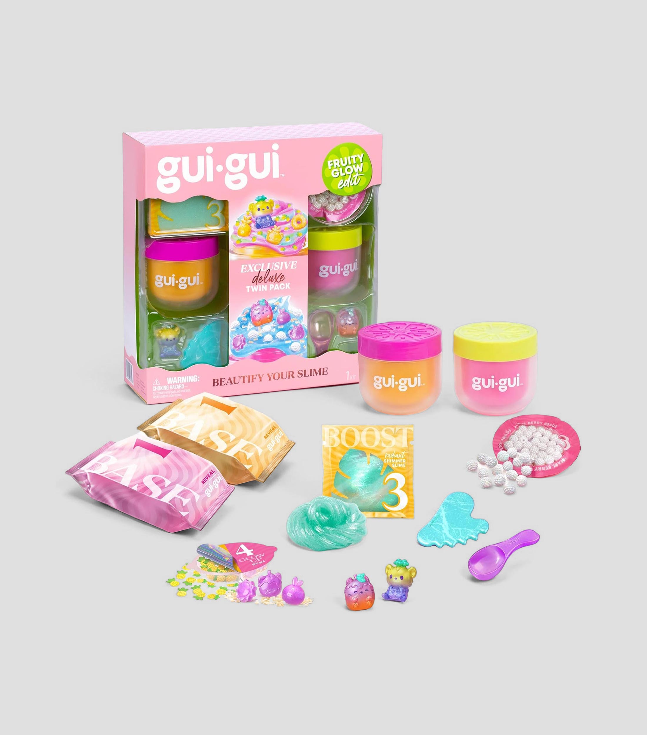 Set de Slime Fruity Glow Edit Exclusive Deluxe Twin Pack