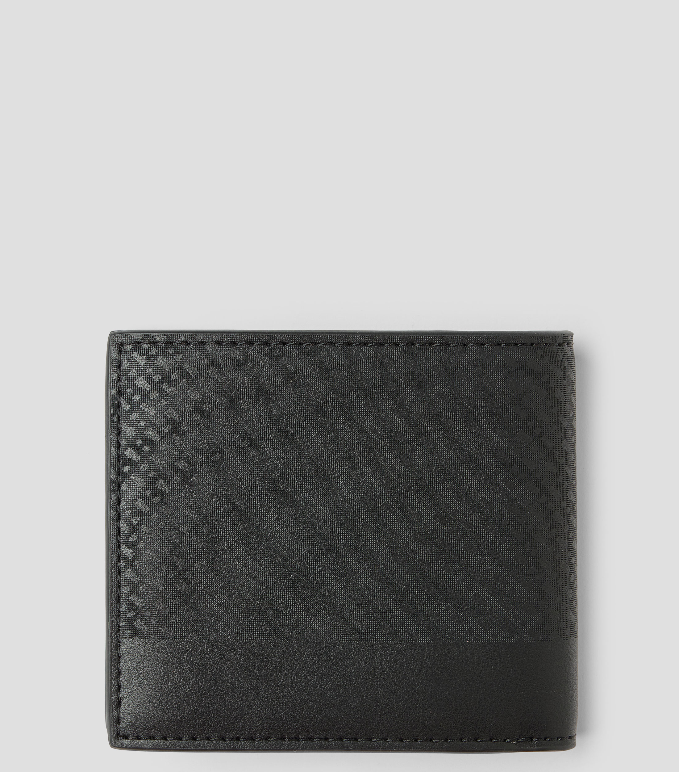 Cartera bifold negra monogram Hombre