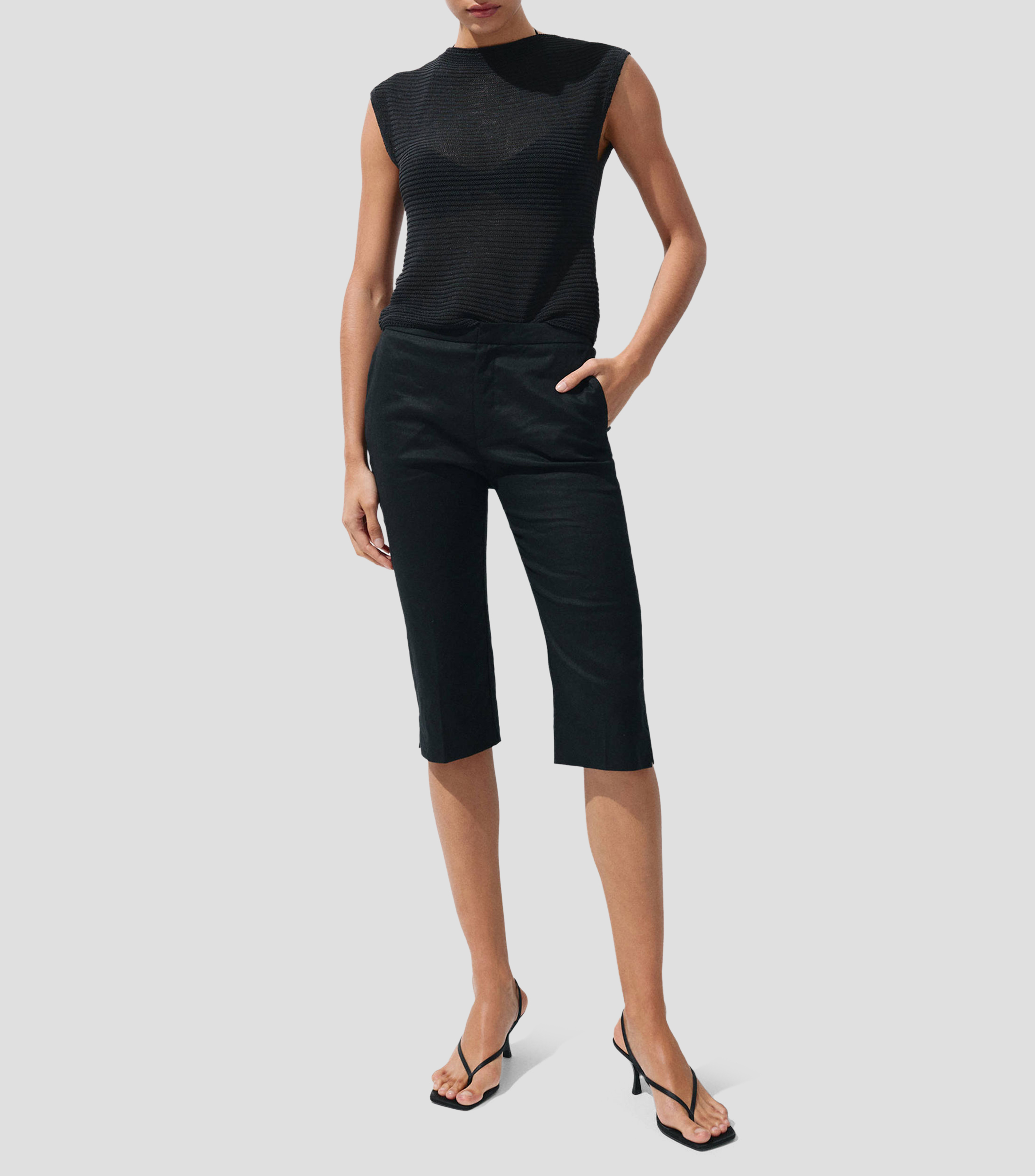 Suéter cuello redondo Mujer