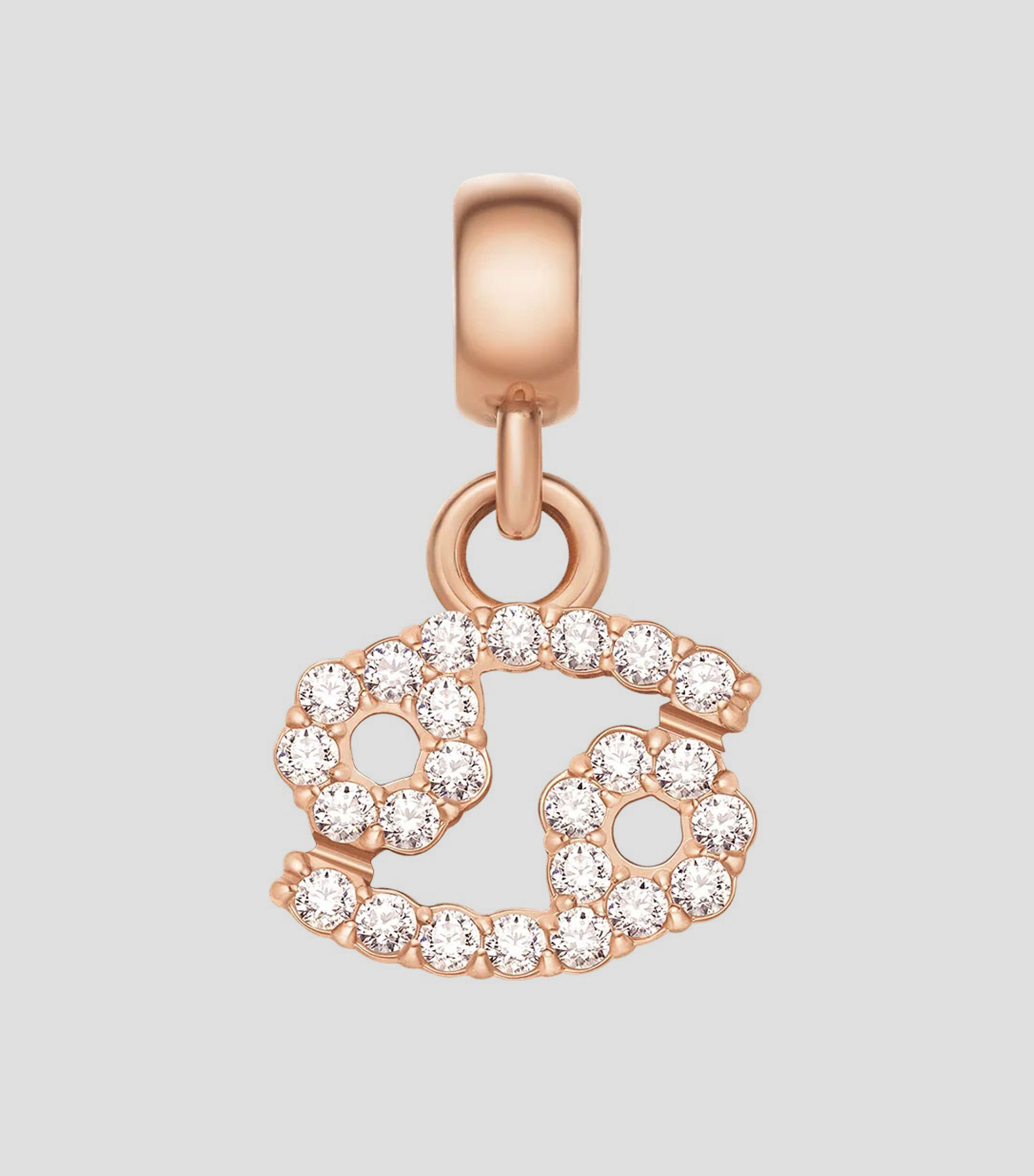 Dije Zodiac Cáncer con Cristales Mujer