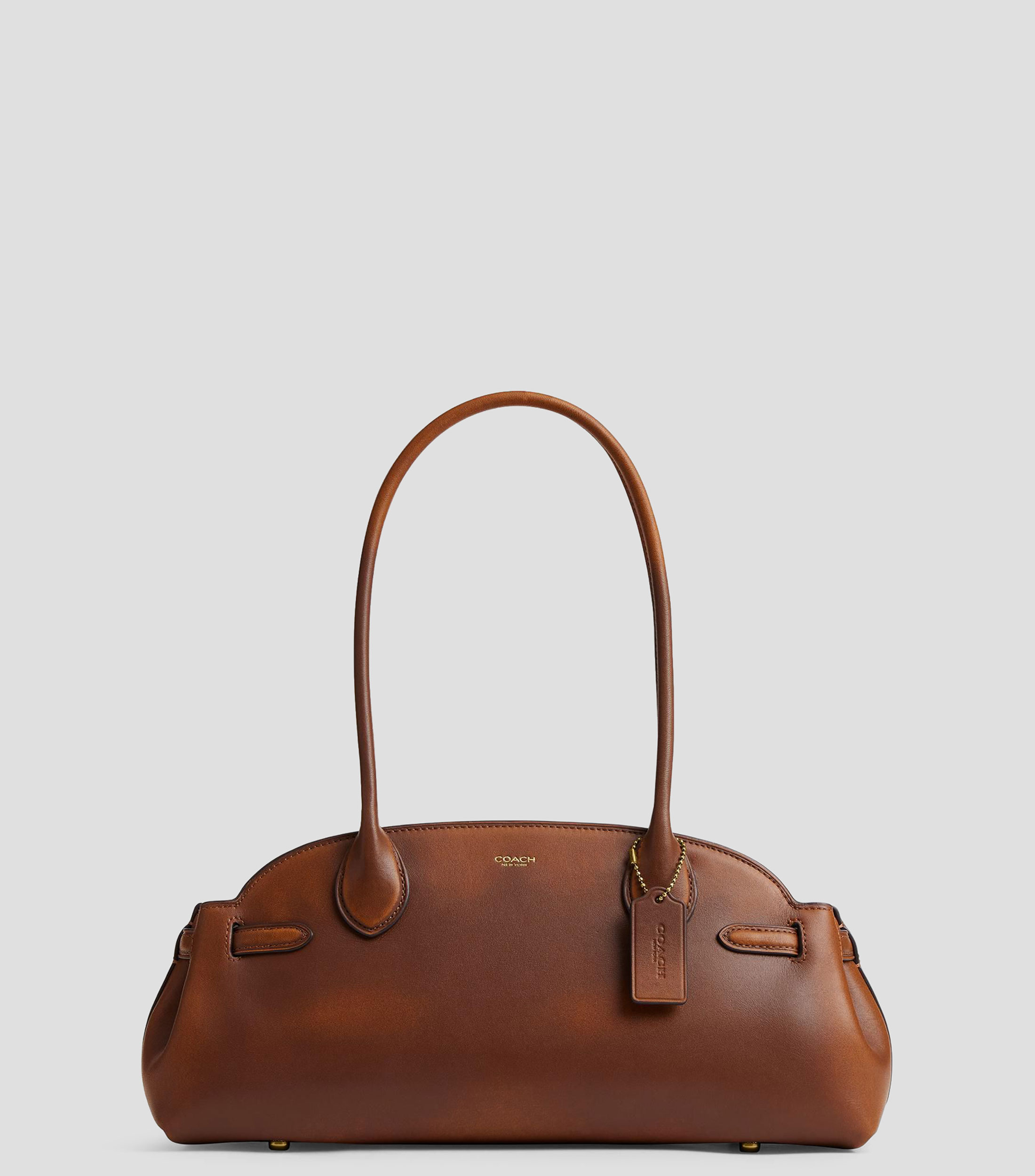Bolsa shoulder en piel vintage Empire 34 deslavada Mujer
