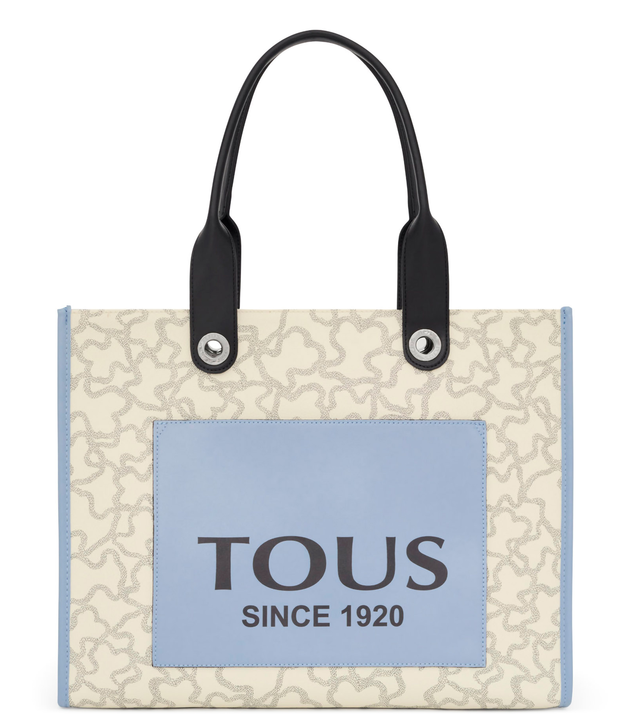 TOUS Bandolera Mediana Kaos Icon, Borsa Donna, Beige