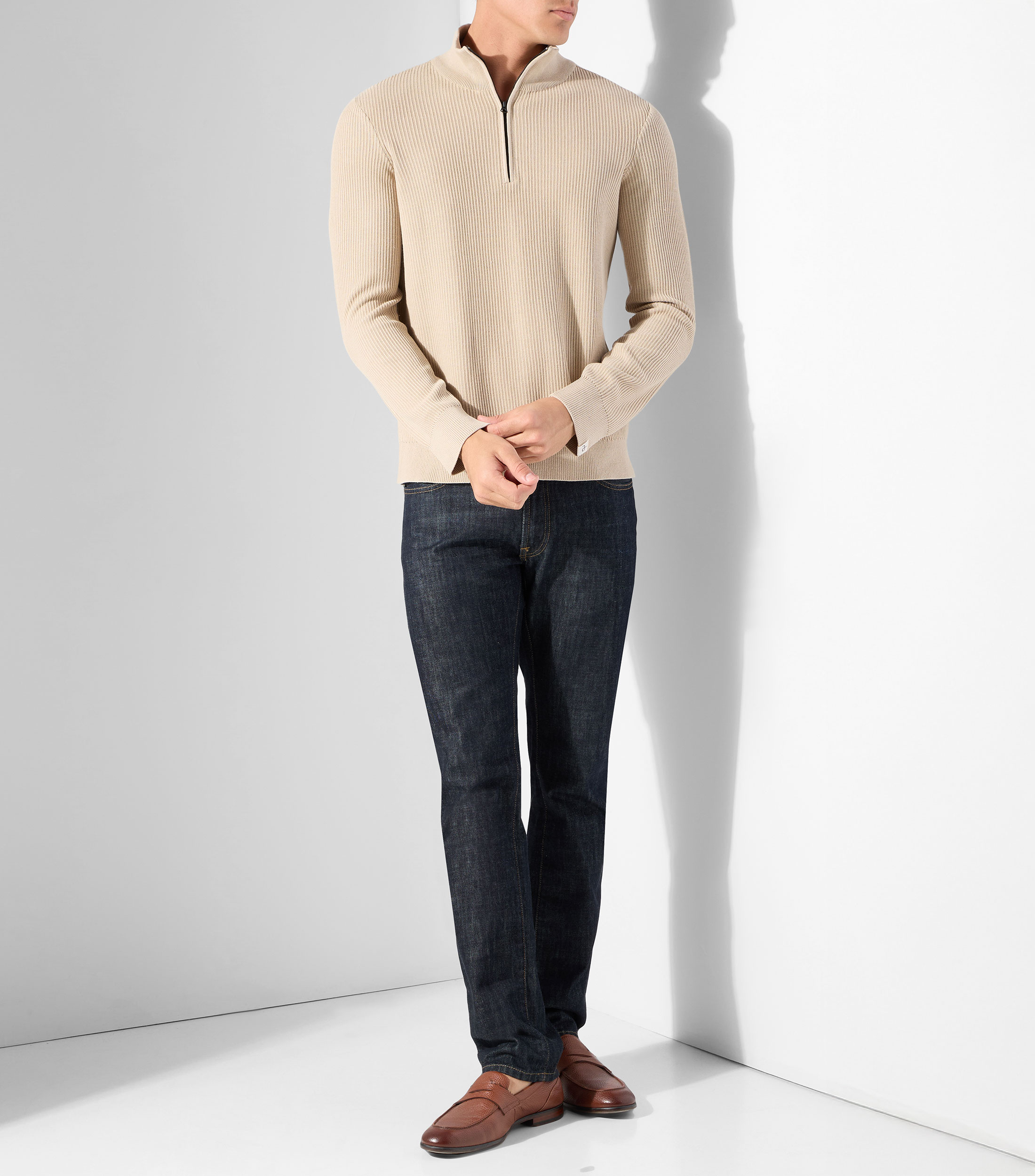 Suéter cuello alto Hombre