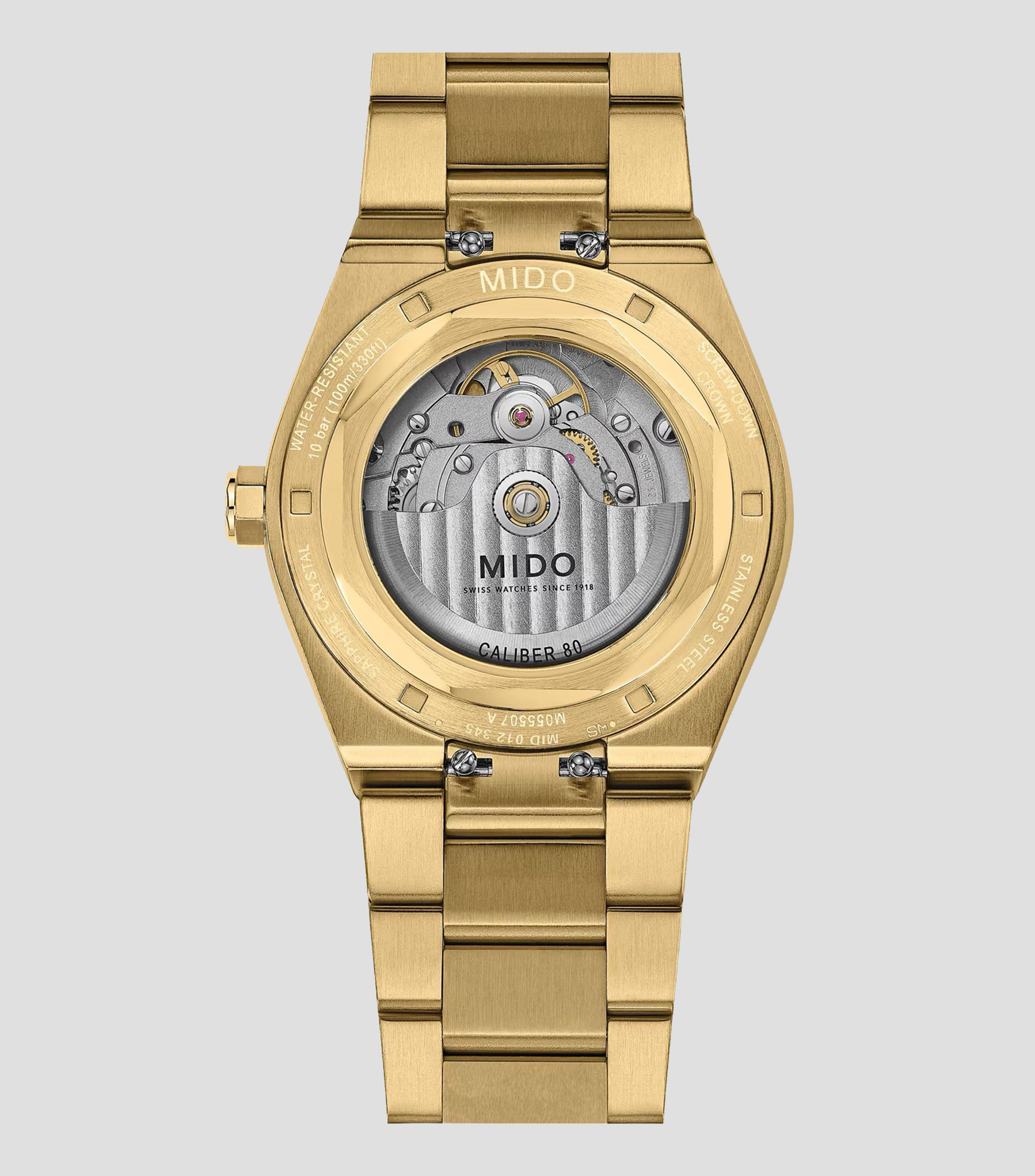 Reloj para Hombre Multifort 8 One Crown casual, Dorado