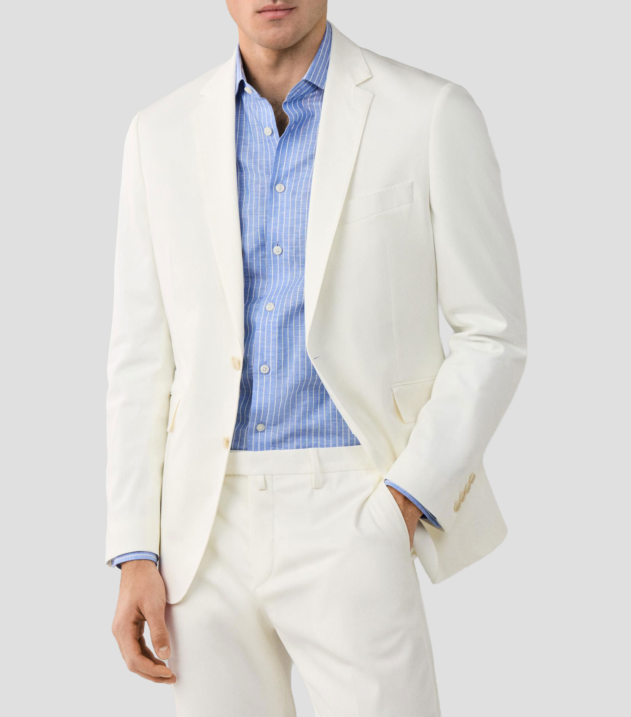 Saco liso Hombre