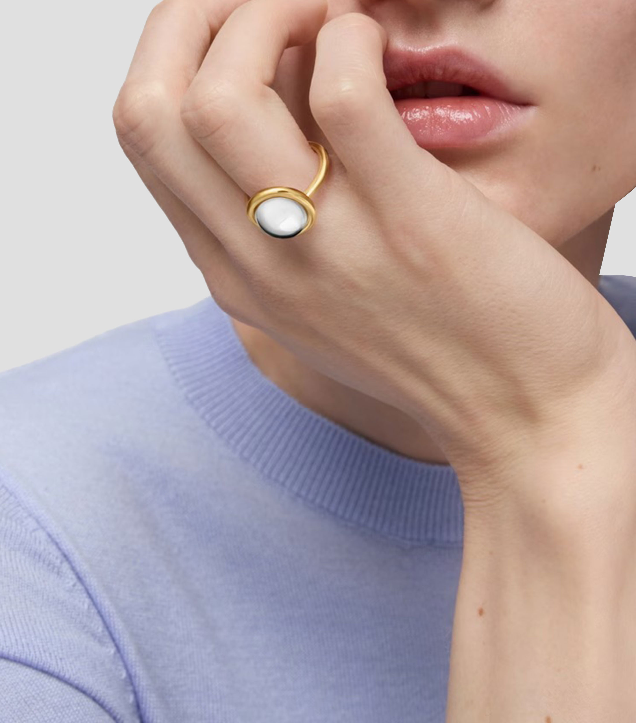 Anillo en plata .925 Plump Mujer