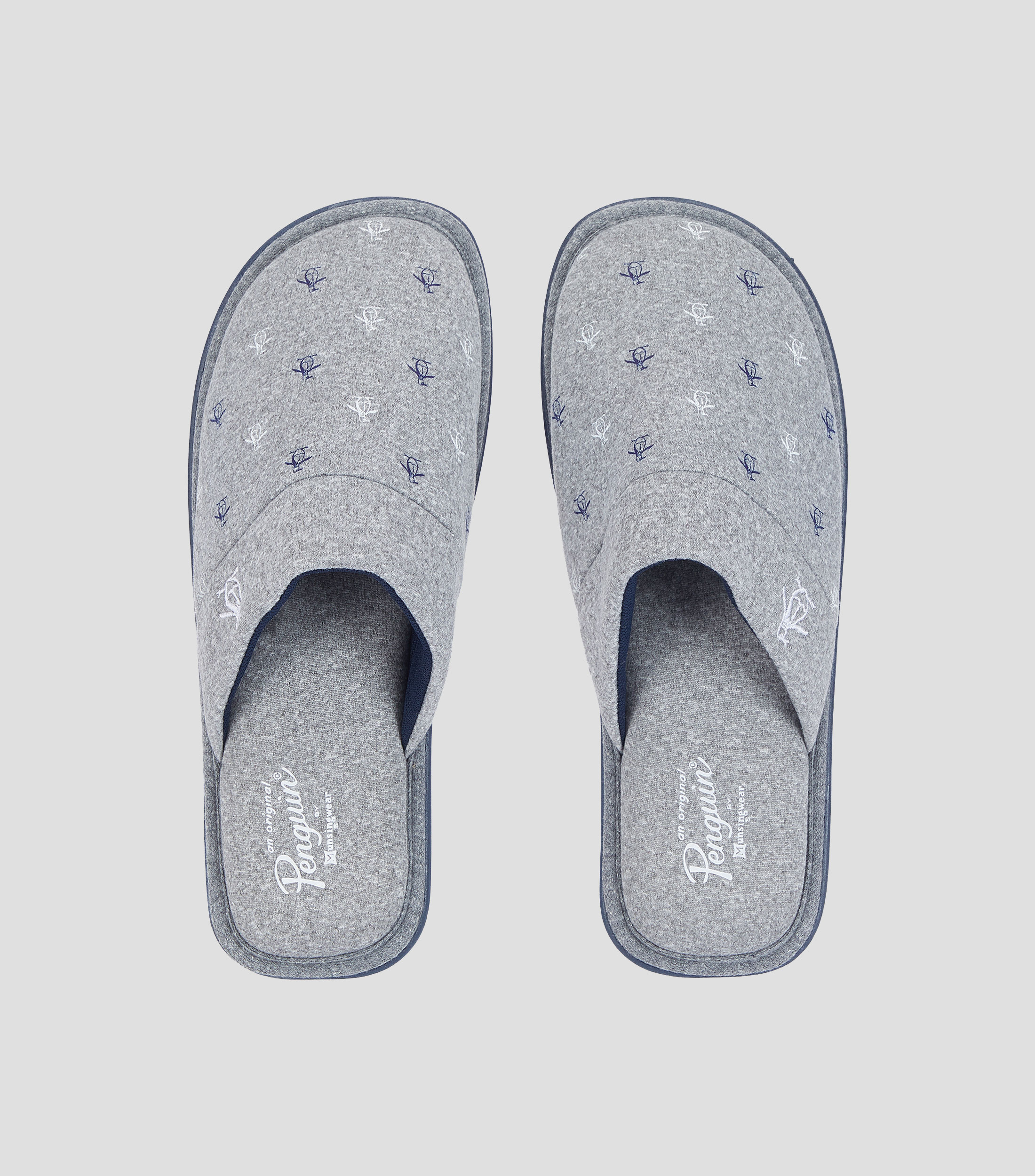 Pantuflas Lundi grises Hombre