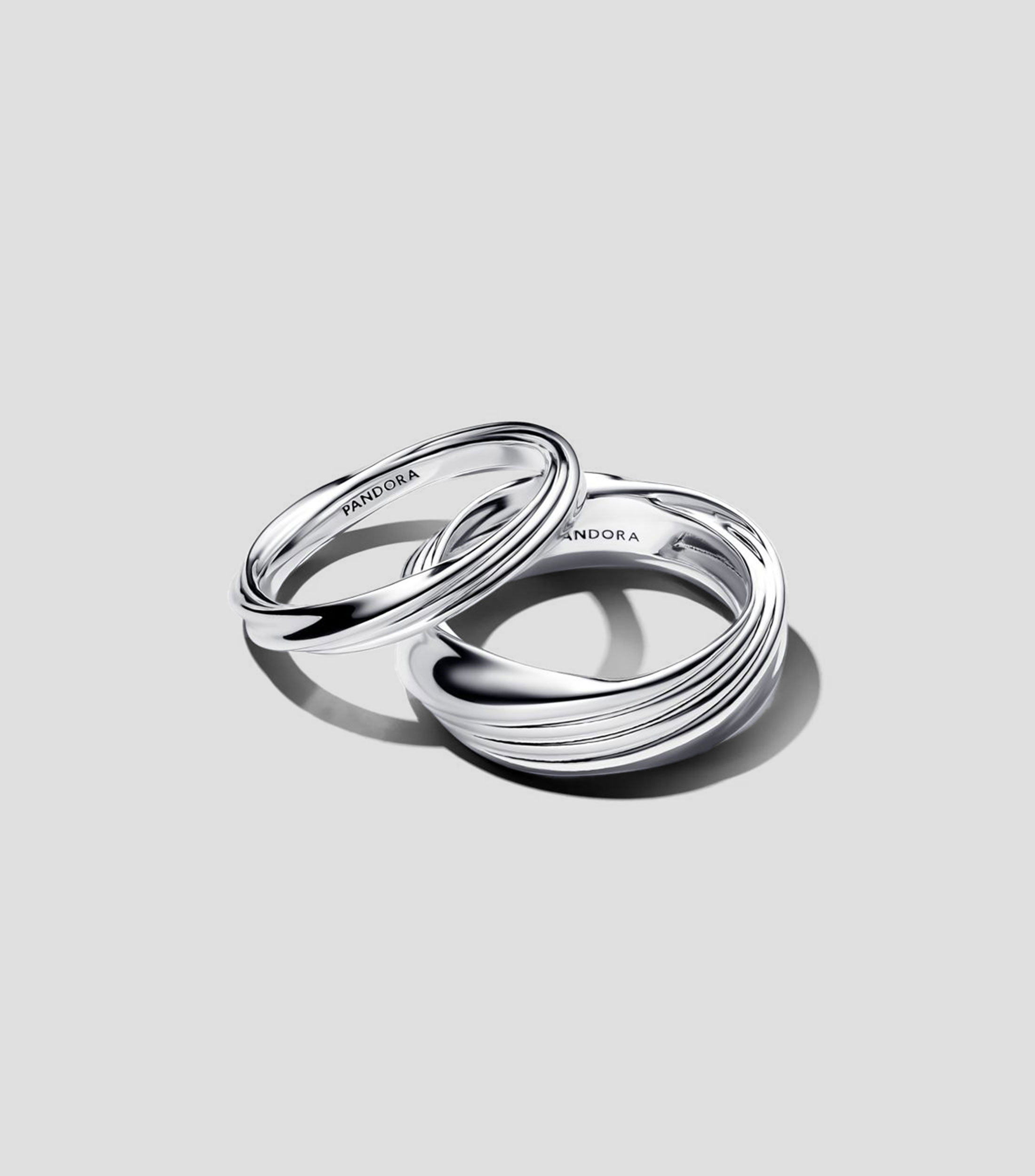 Anillo Doble Torcido Mujer