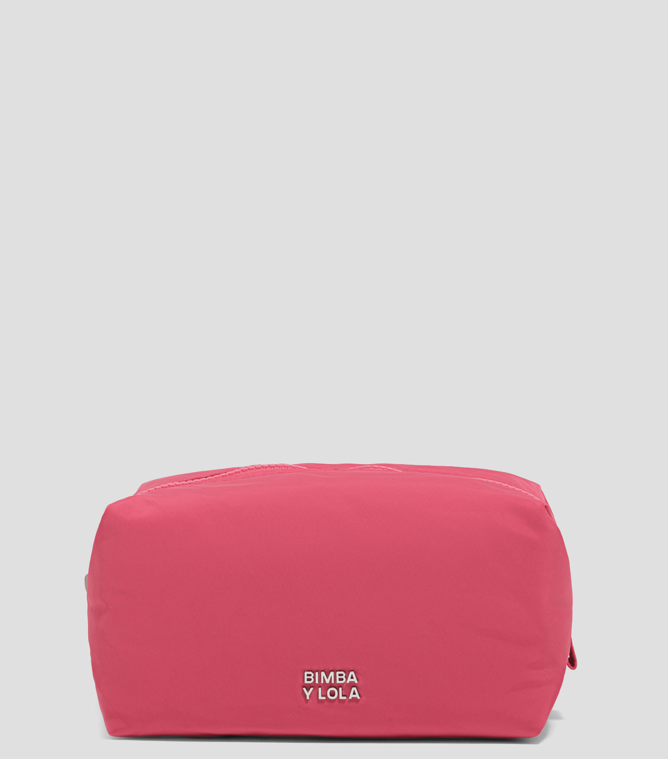 Neceser grande nylon rosa oscuro Mujer