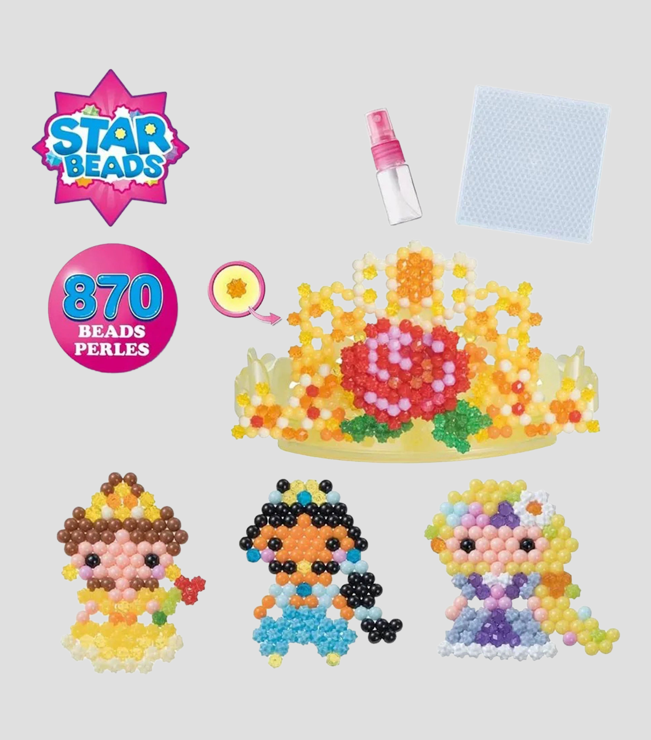 Set Tiara Princesas Disney
