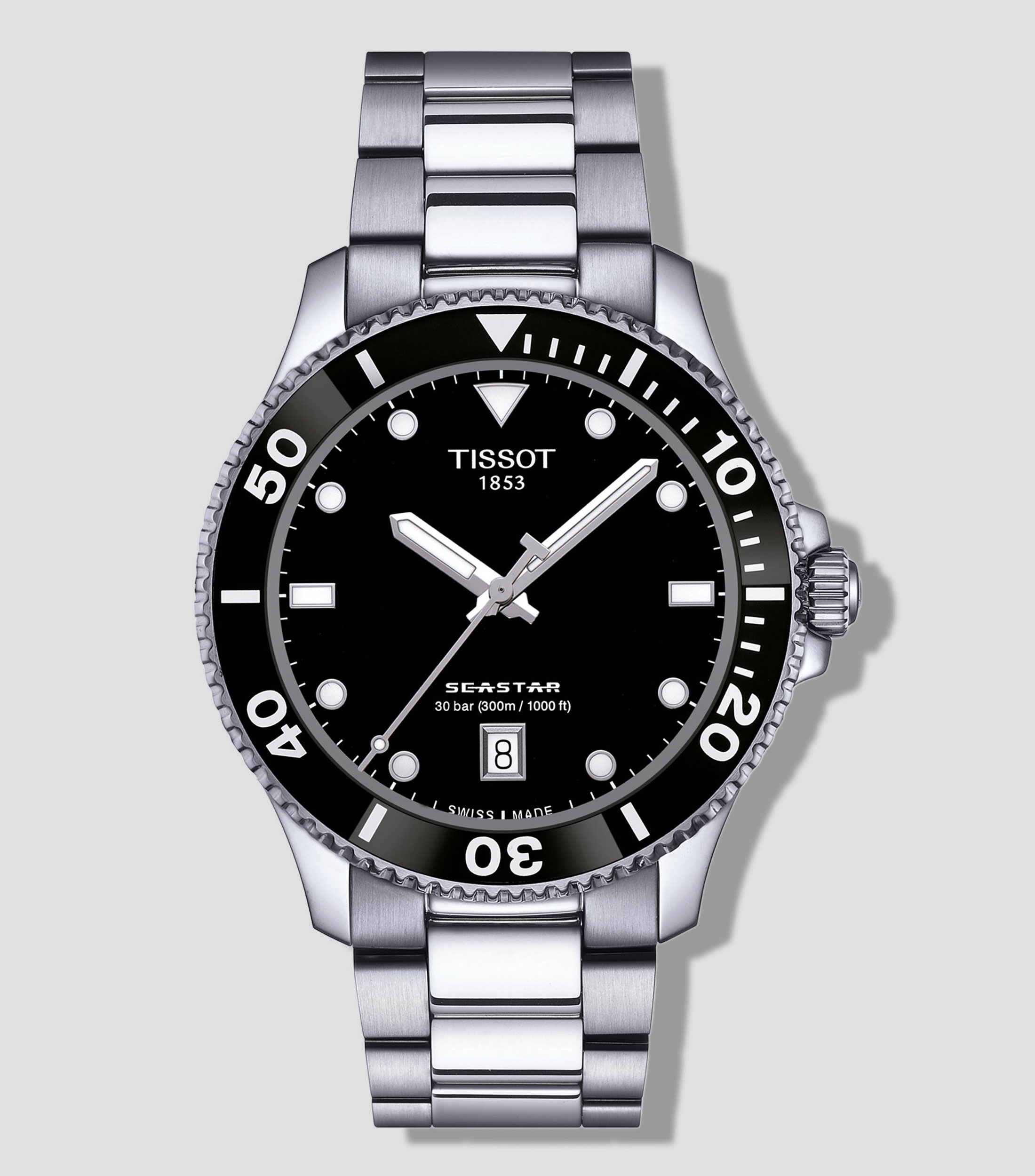 Reloj para Hombre T-Sport Seastar 1000 casual plateado