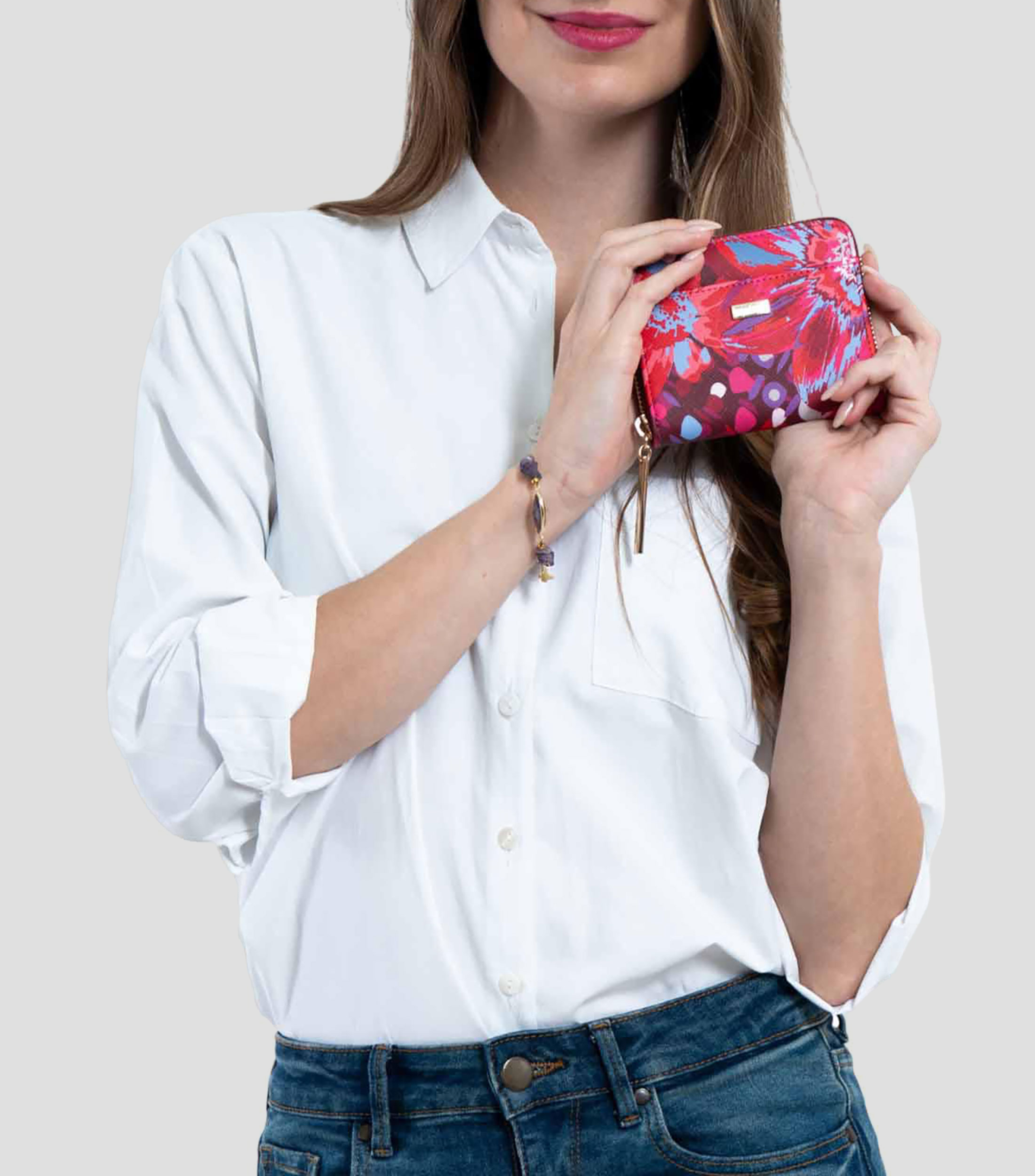 Cartera estampada Mujer