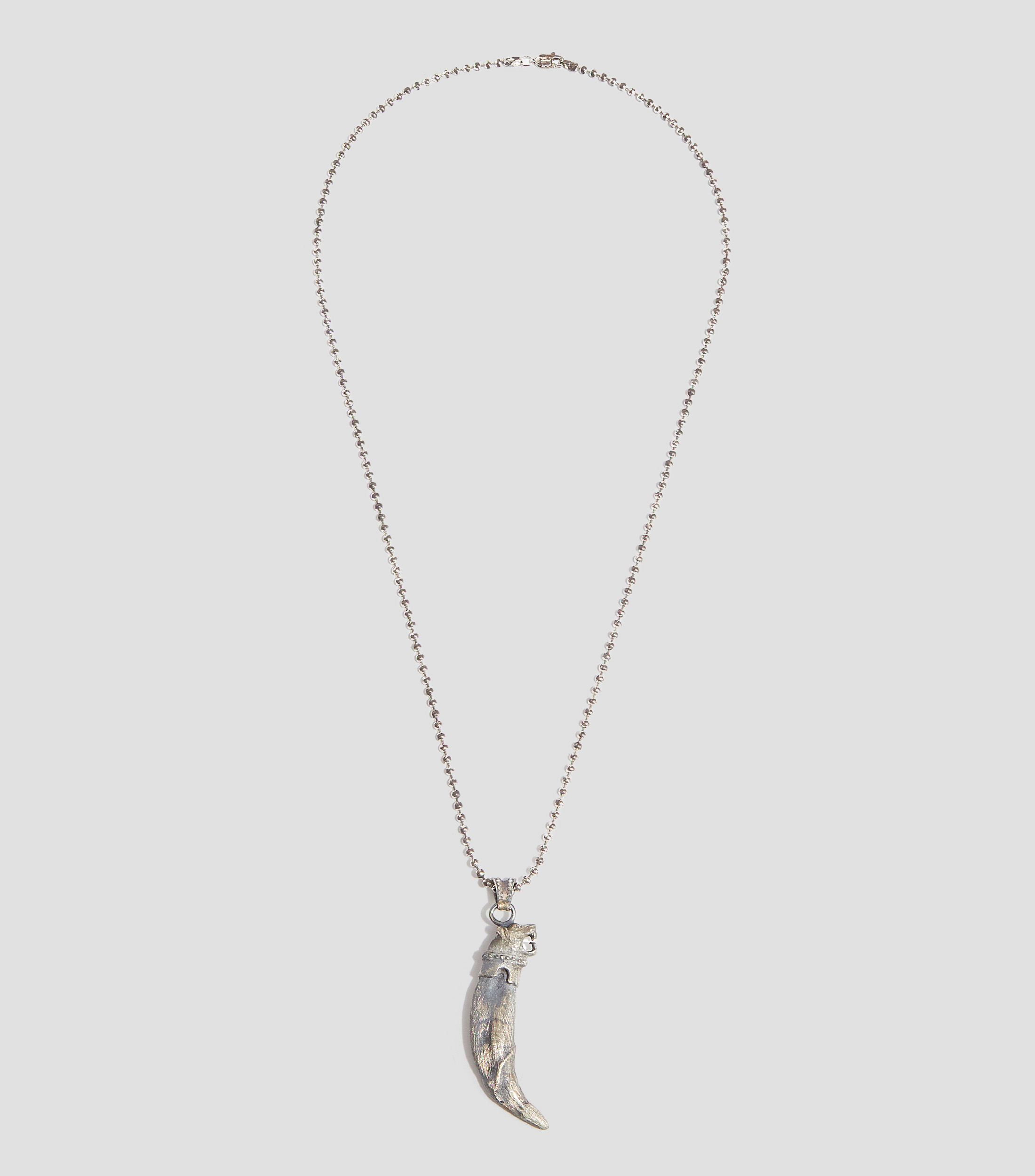 Collar en plata Hombre