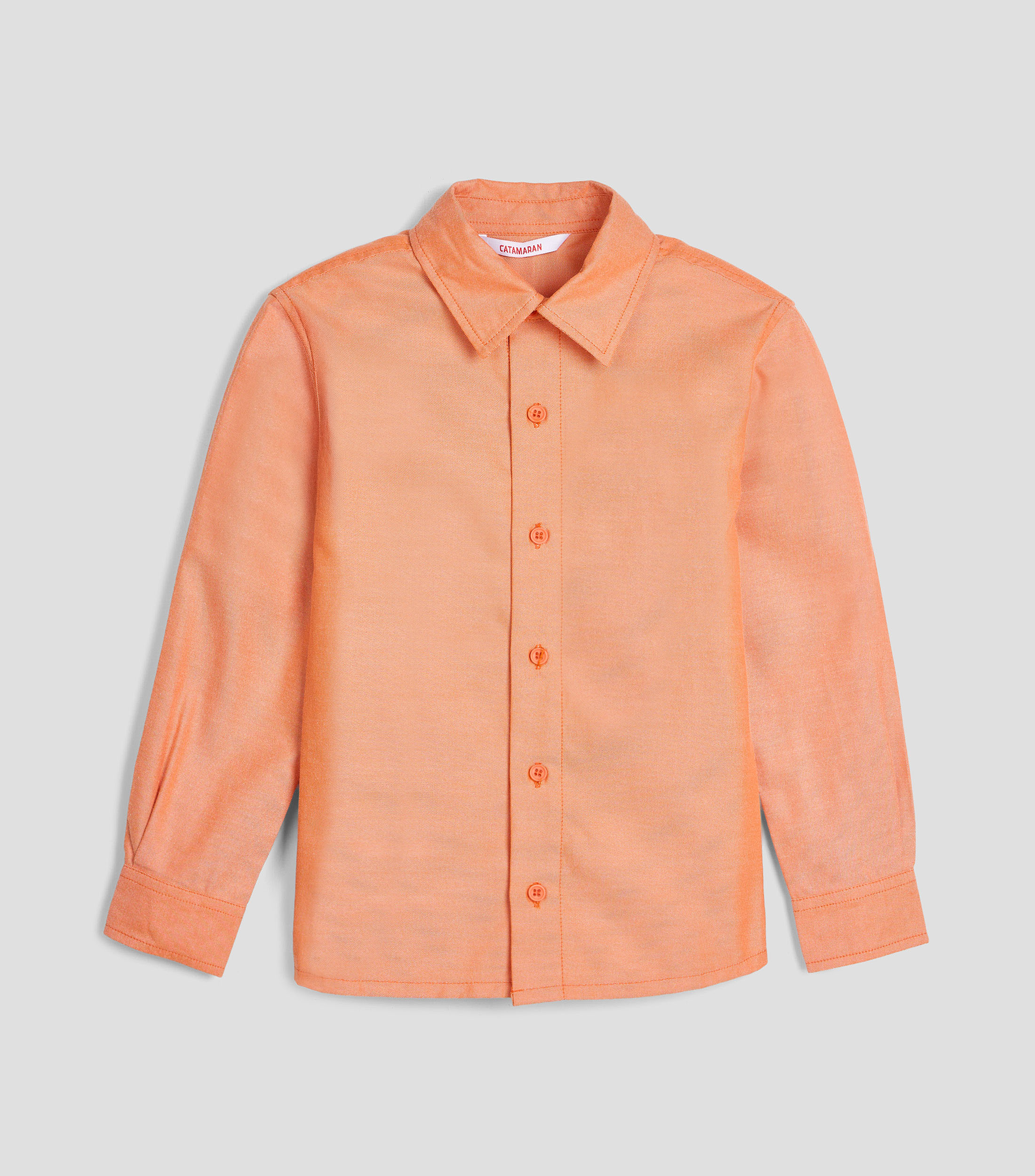Camisa lisa manga larga Niño