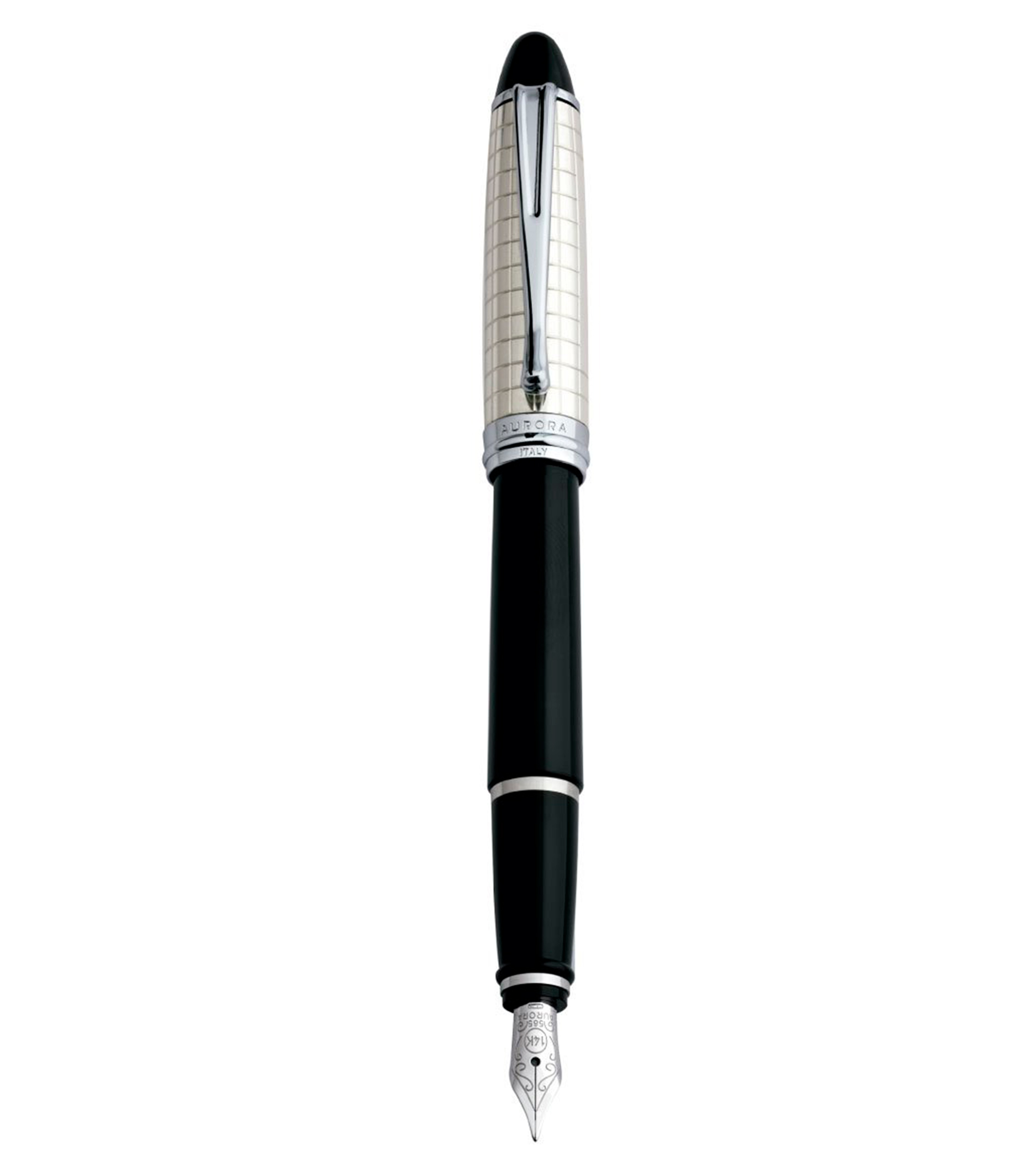 Pluma Estilográfica Ipsilon Quadra Black Silver