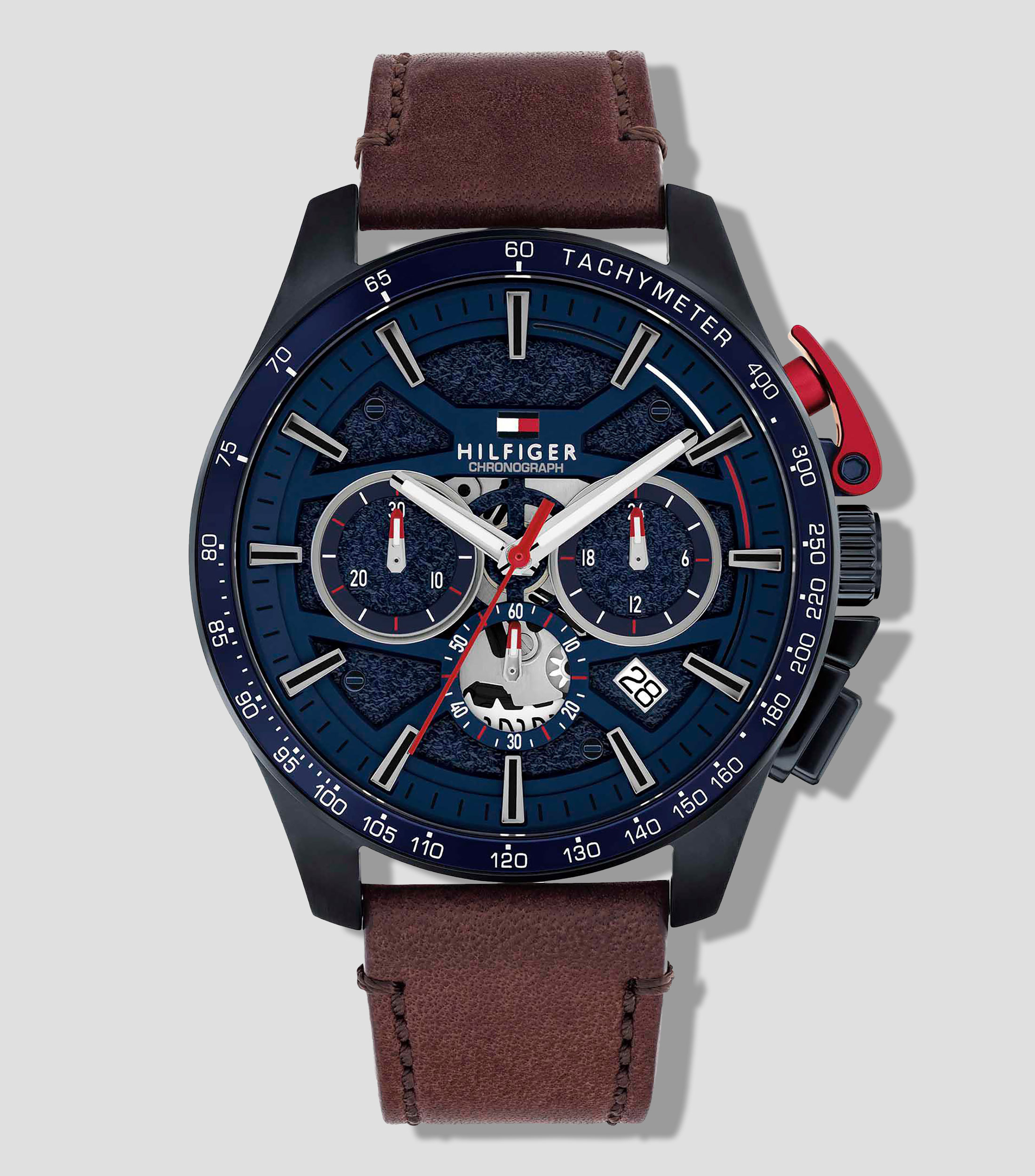 Reloj para Hombre Bank Casual Negro, Café
