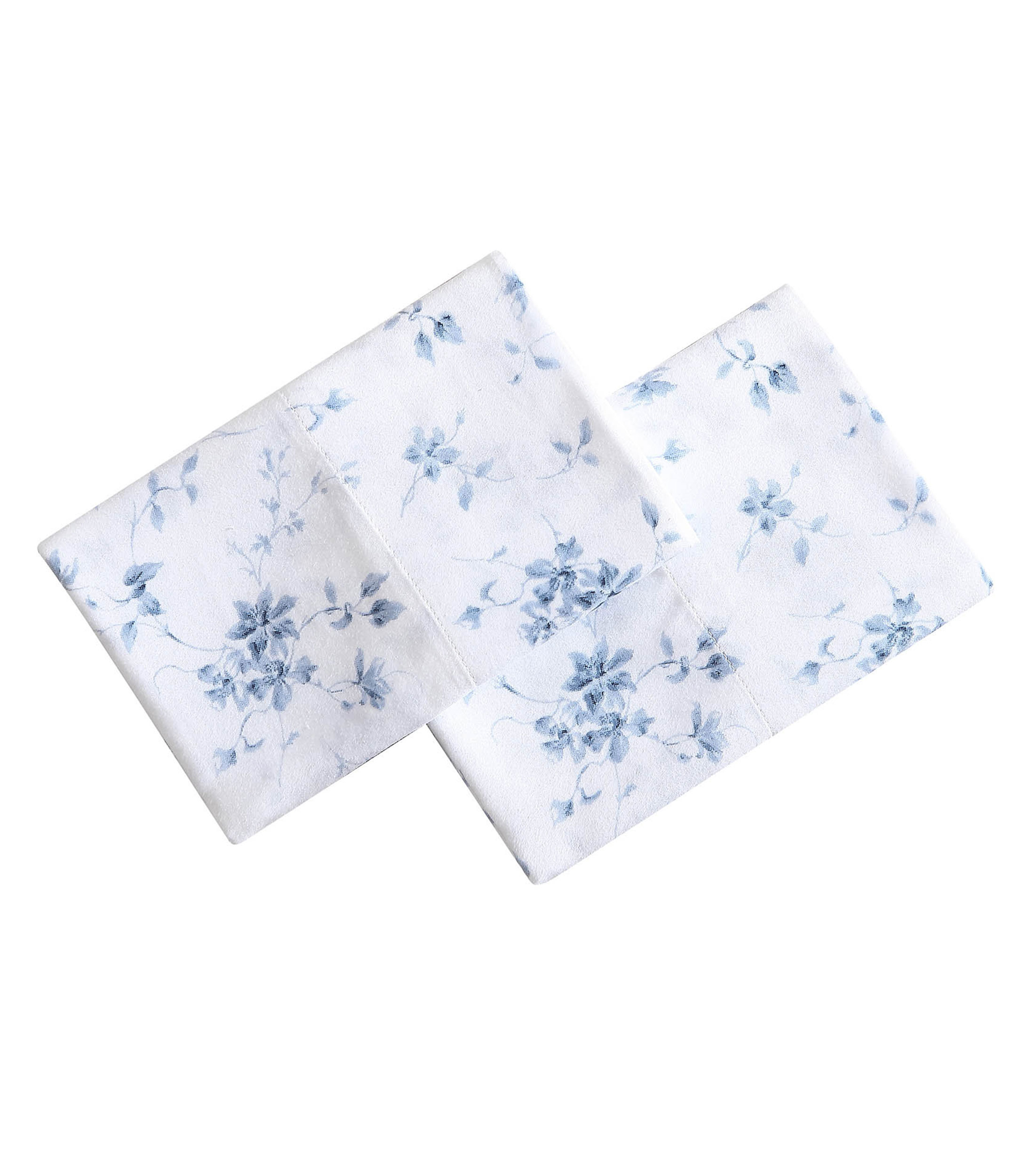 Juego de Sabanas Matrimonial en Algodon Garden Muse Blue Cashmere