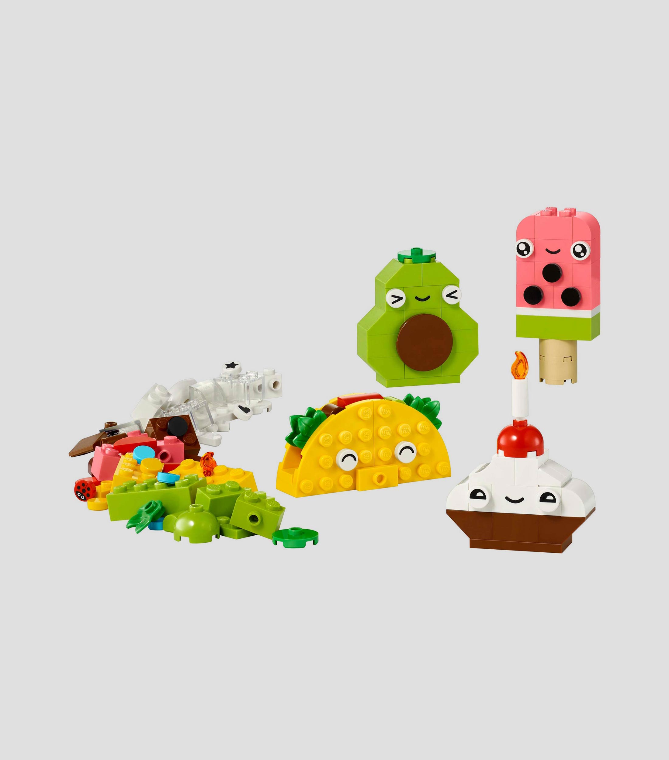 Lego Classic Amigos Nutritivos Creativos Juguete 11039