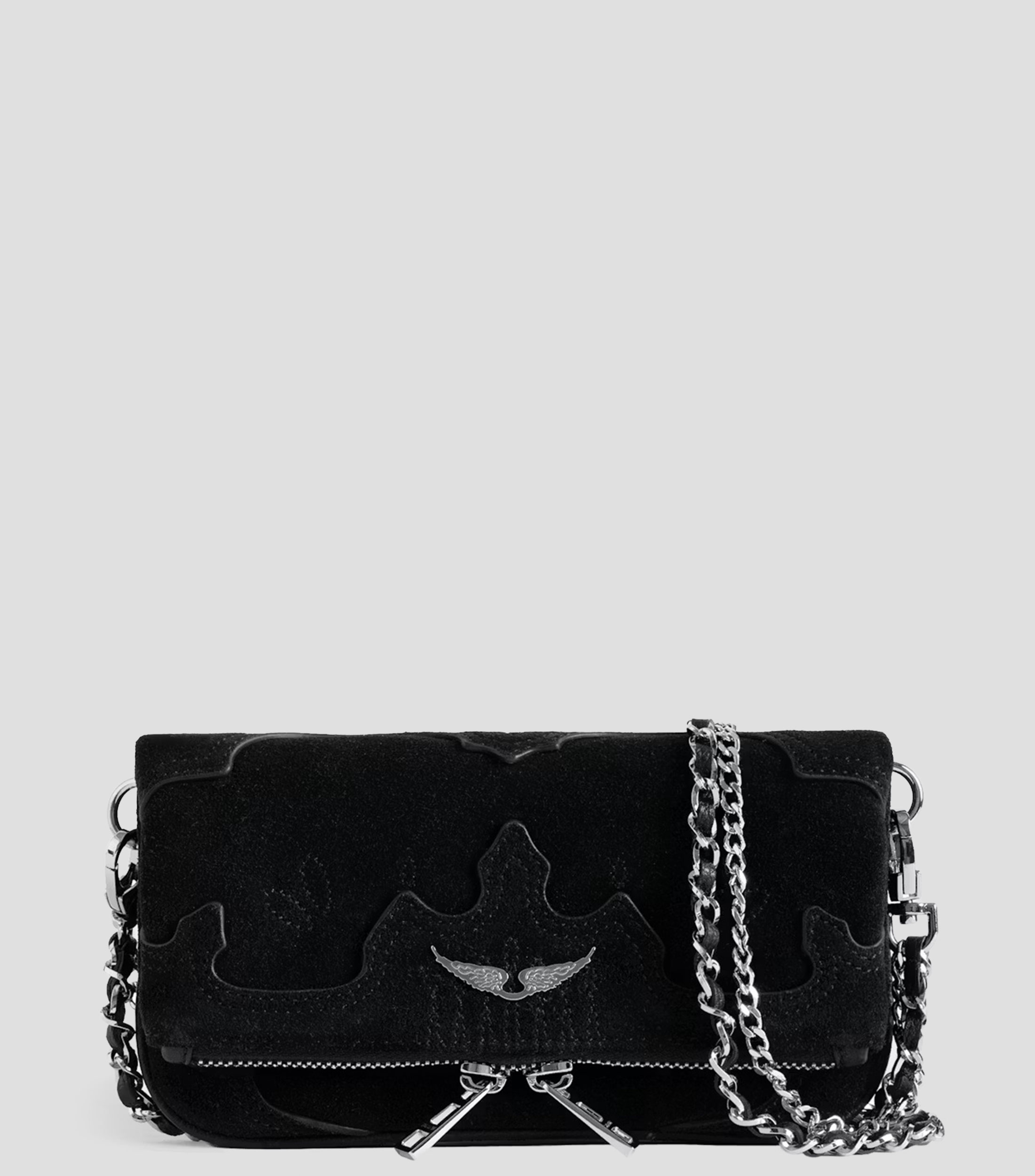 Bolsa mini de mano en piel de vaquetilla Rock Nano fantasía Mujer