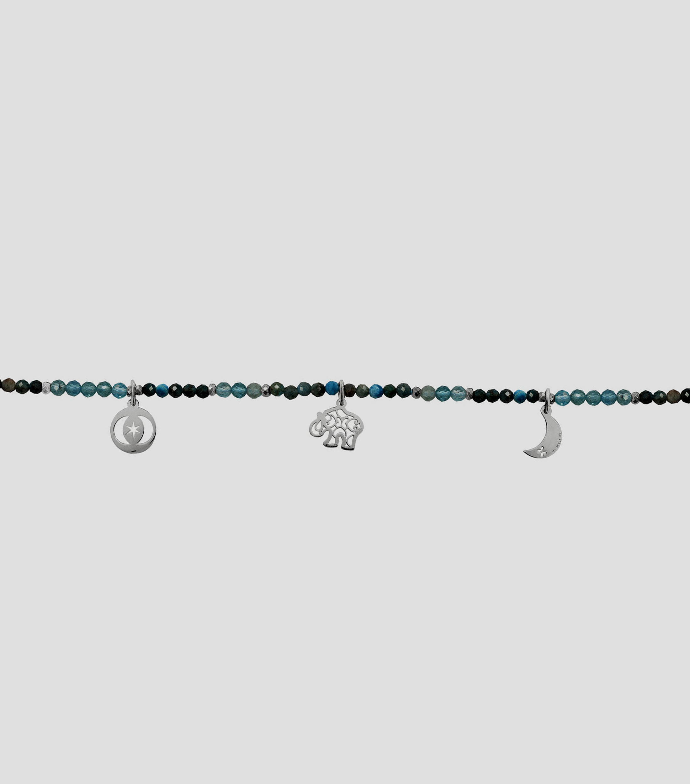 Collar en Plata .925 con Charms Mujer