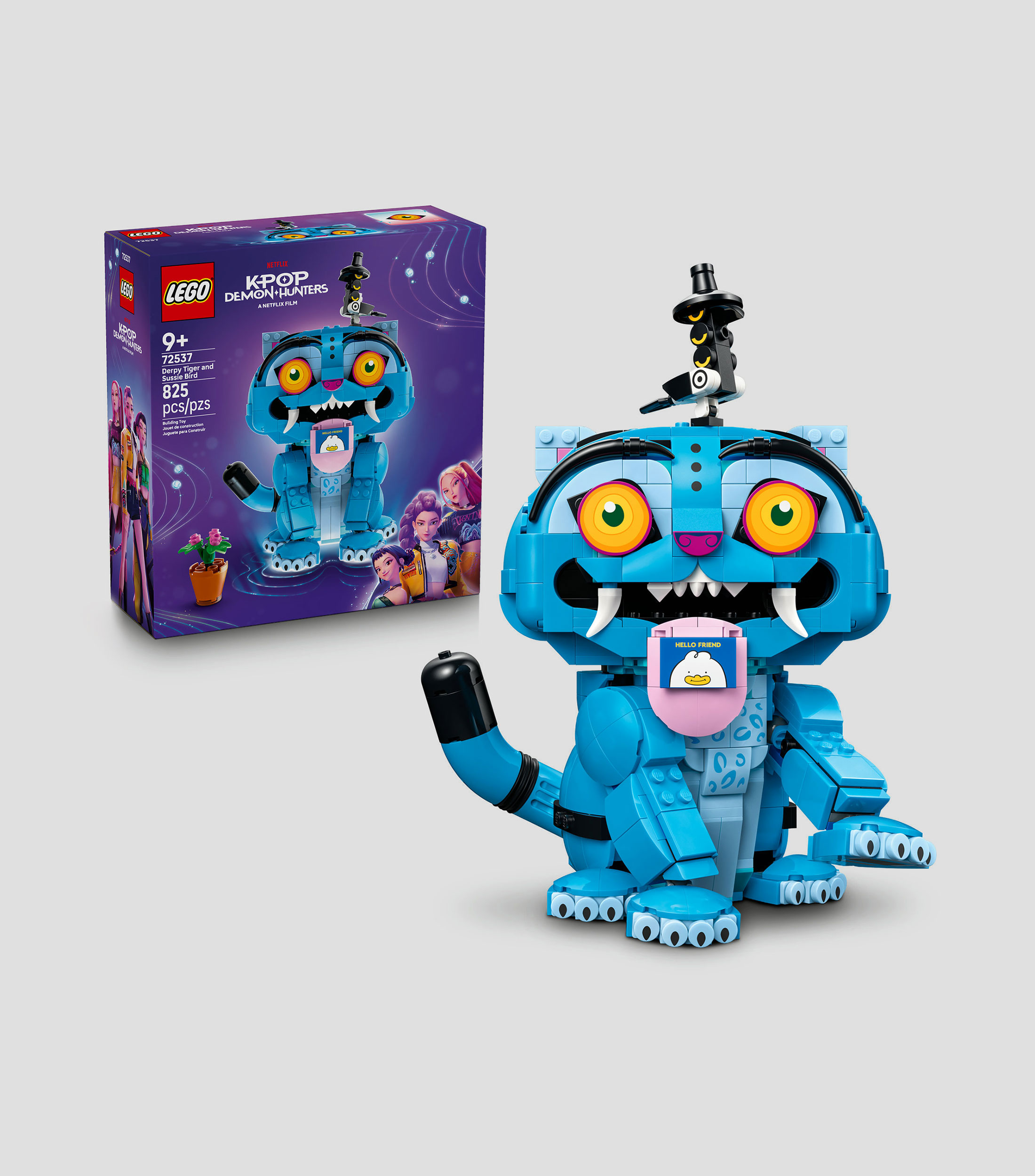 Lego K-Pop Demon Hunters Derpy Tiger y Sussie Bird