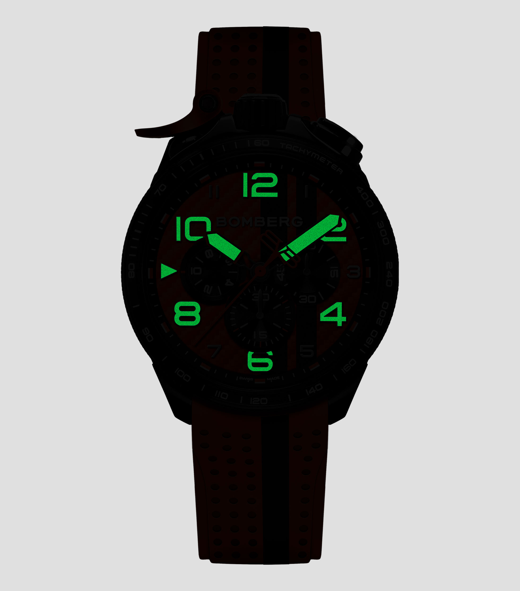 Reloj para Hombre Racing Carbon Deportivo, Naranja