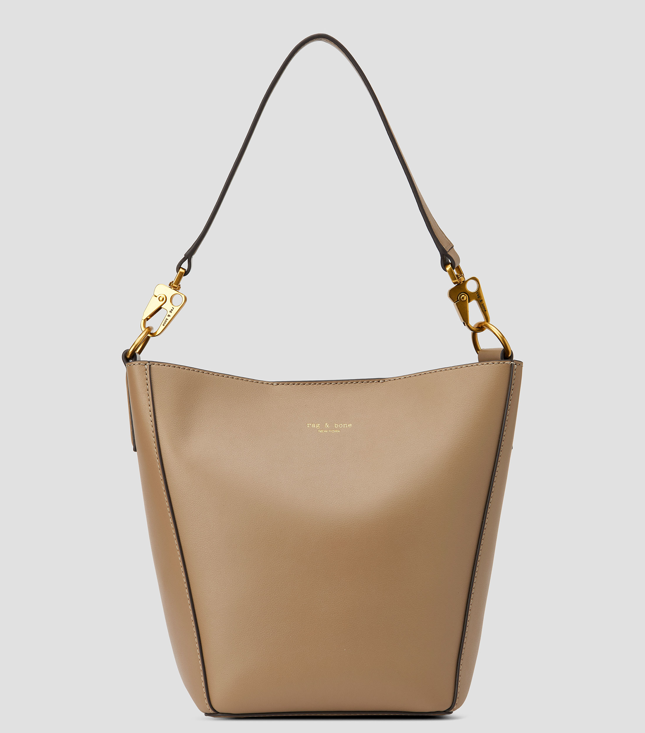 Bolsa bucket en piel Parker lisa Mujer